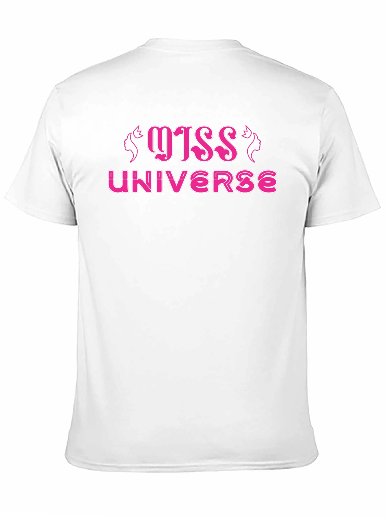 Miss Universe T-Shirt - Stylish Pink Design