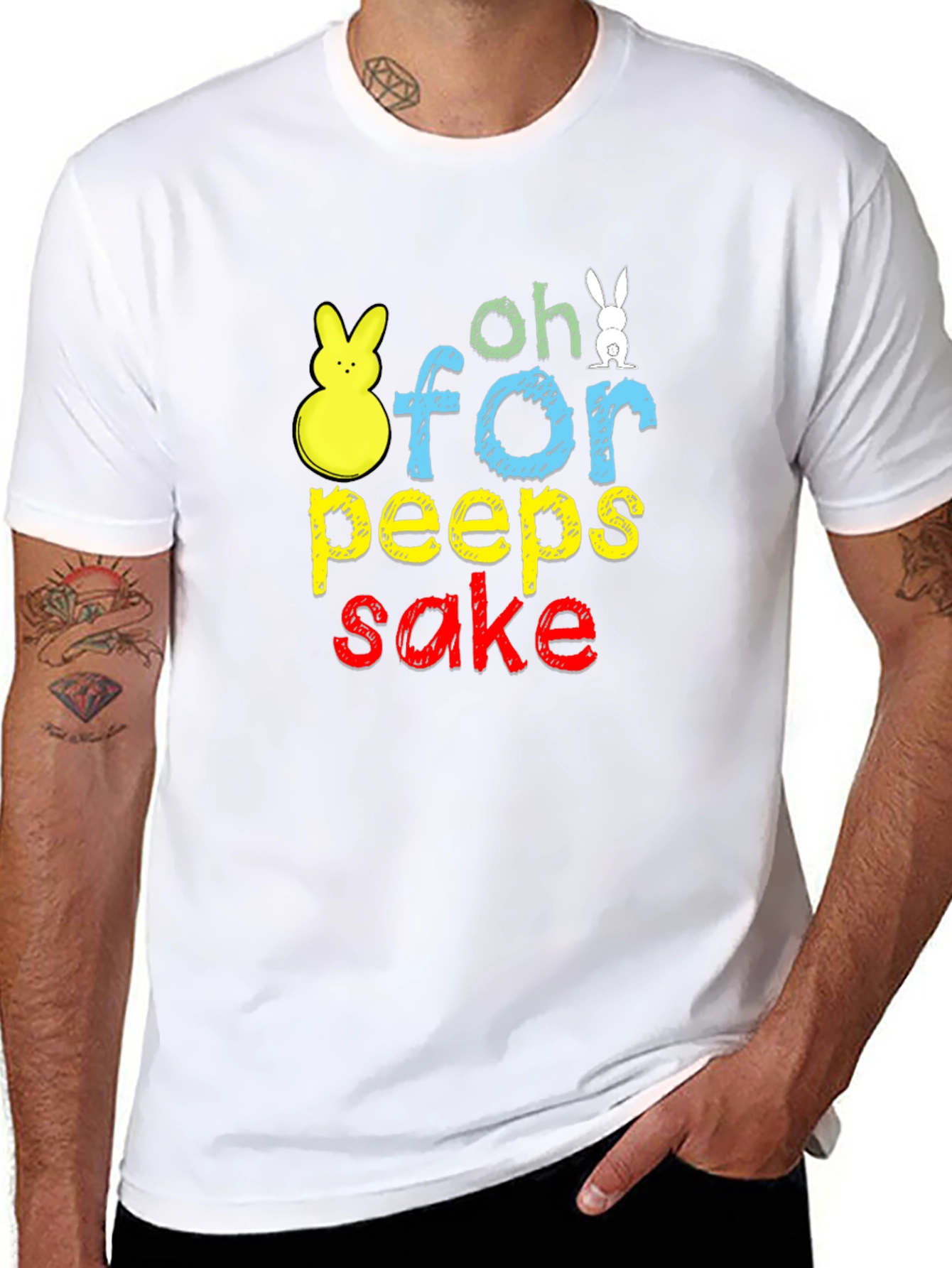 Oh For Peeps Sake Easter T-Shirt