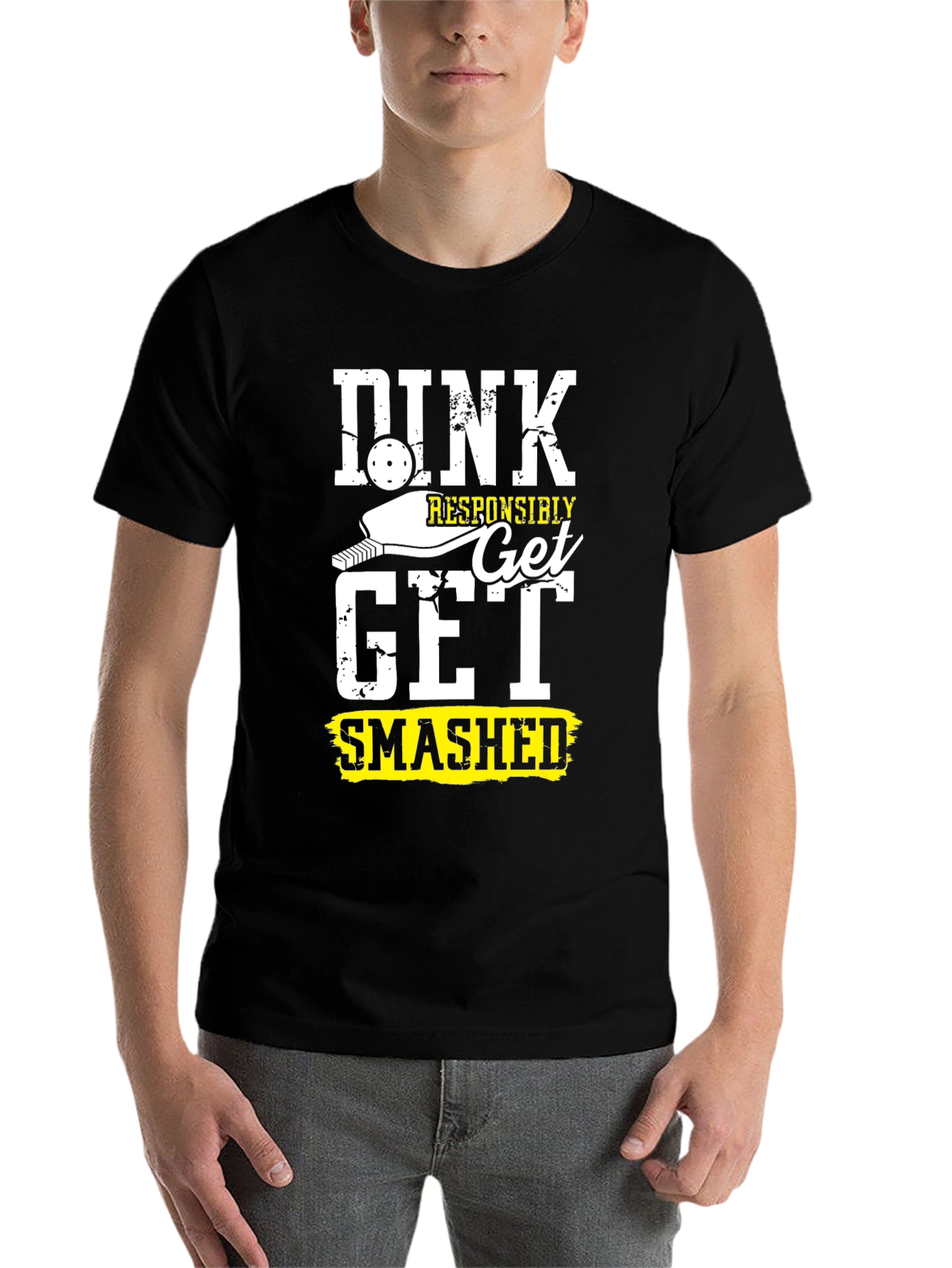 Pickleball Graphic T-Shirt - Dink Responsibly