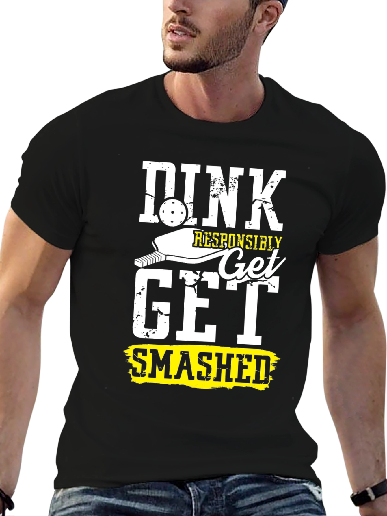 Pickleball Graphic T-Shirt - Dink Responsibly