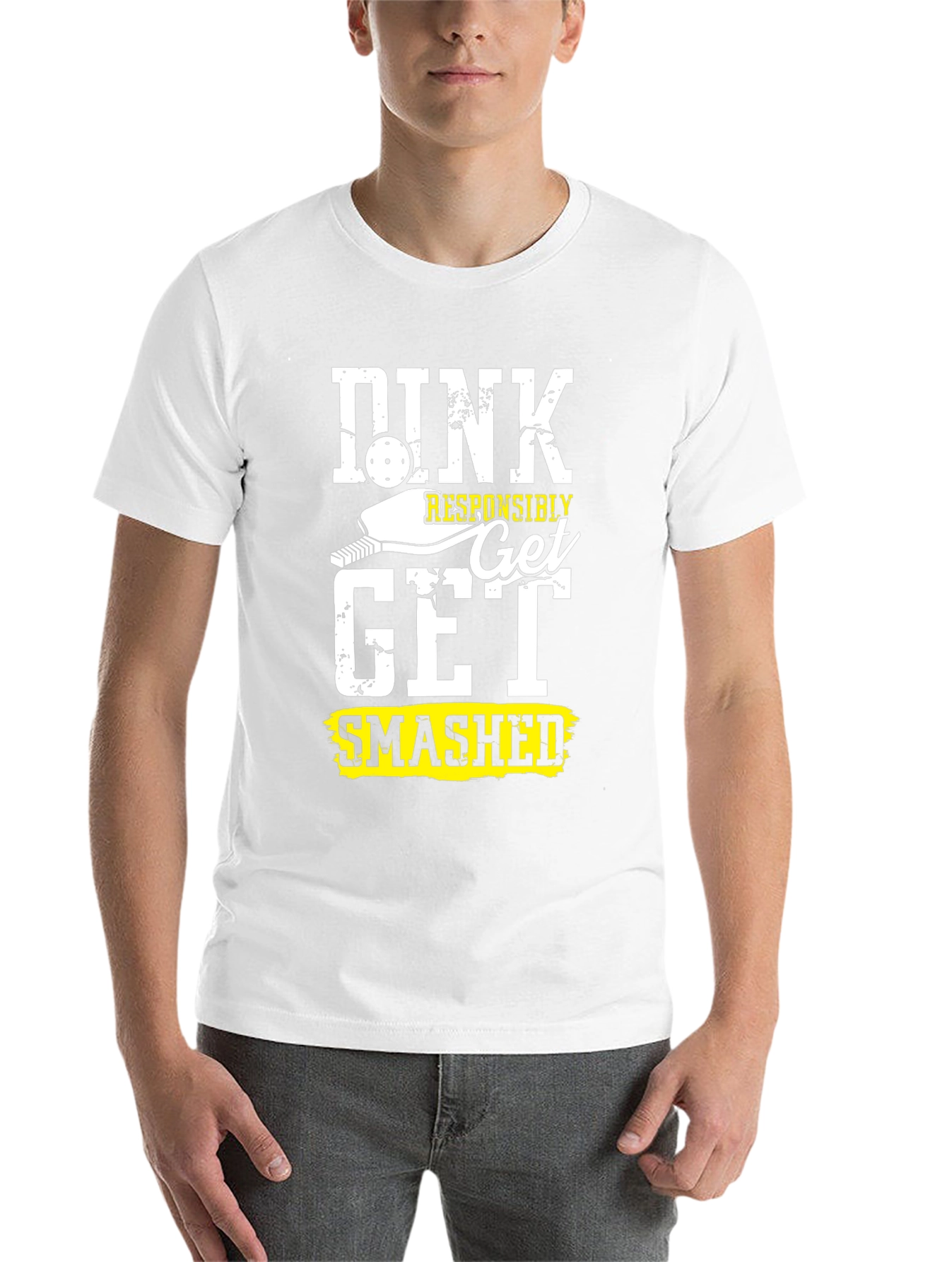 Pickleball Graphic T-Shirt - Dink Responsibly