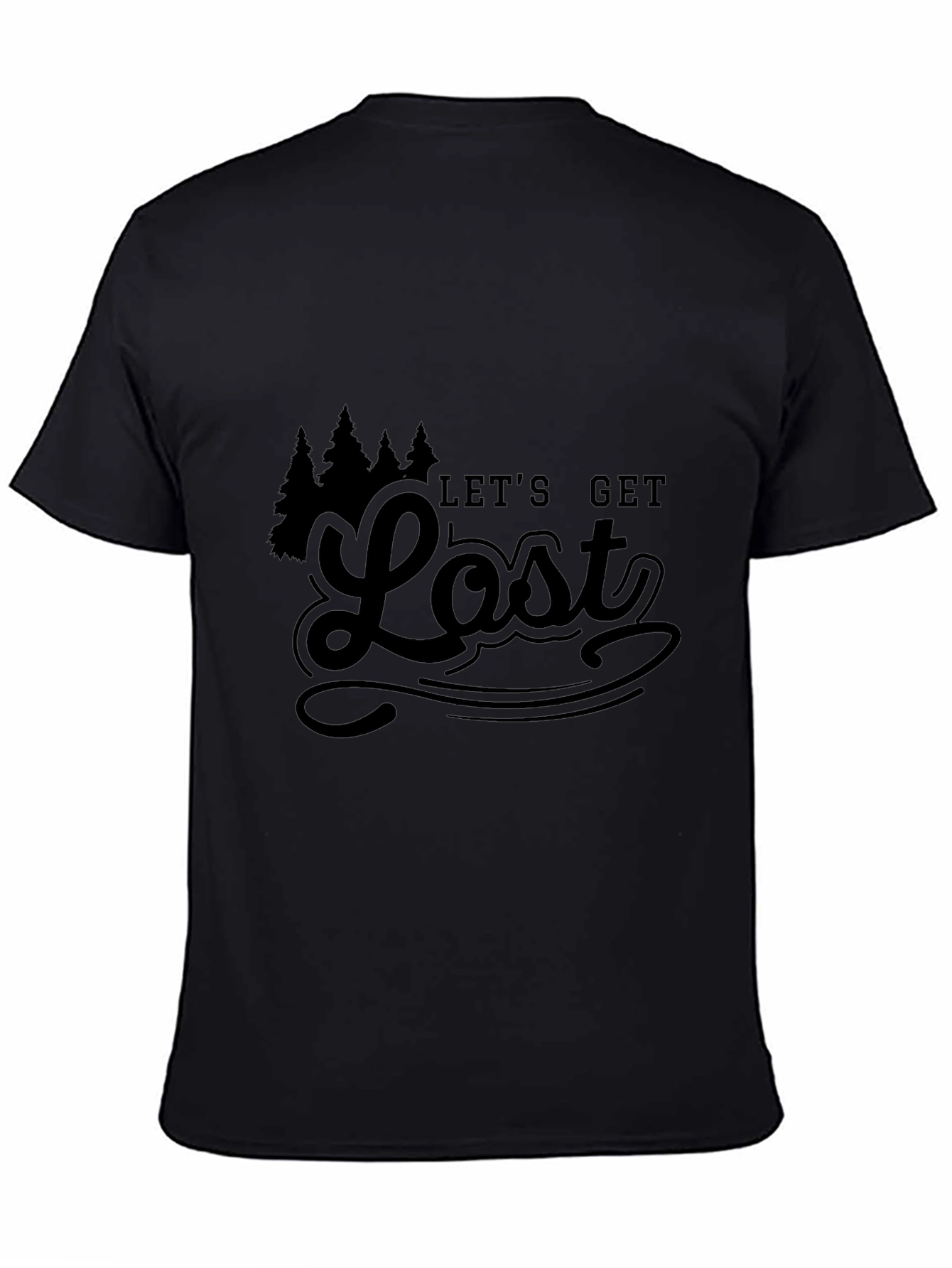 Lets Get Lost Graphic Tee - Adventure Shirt