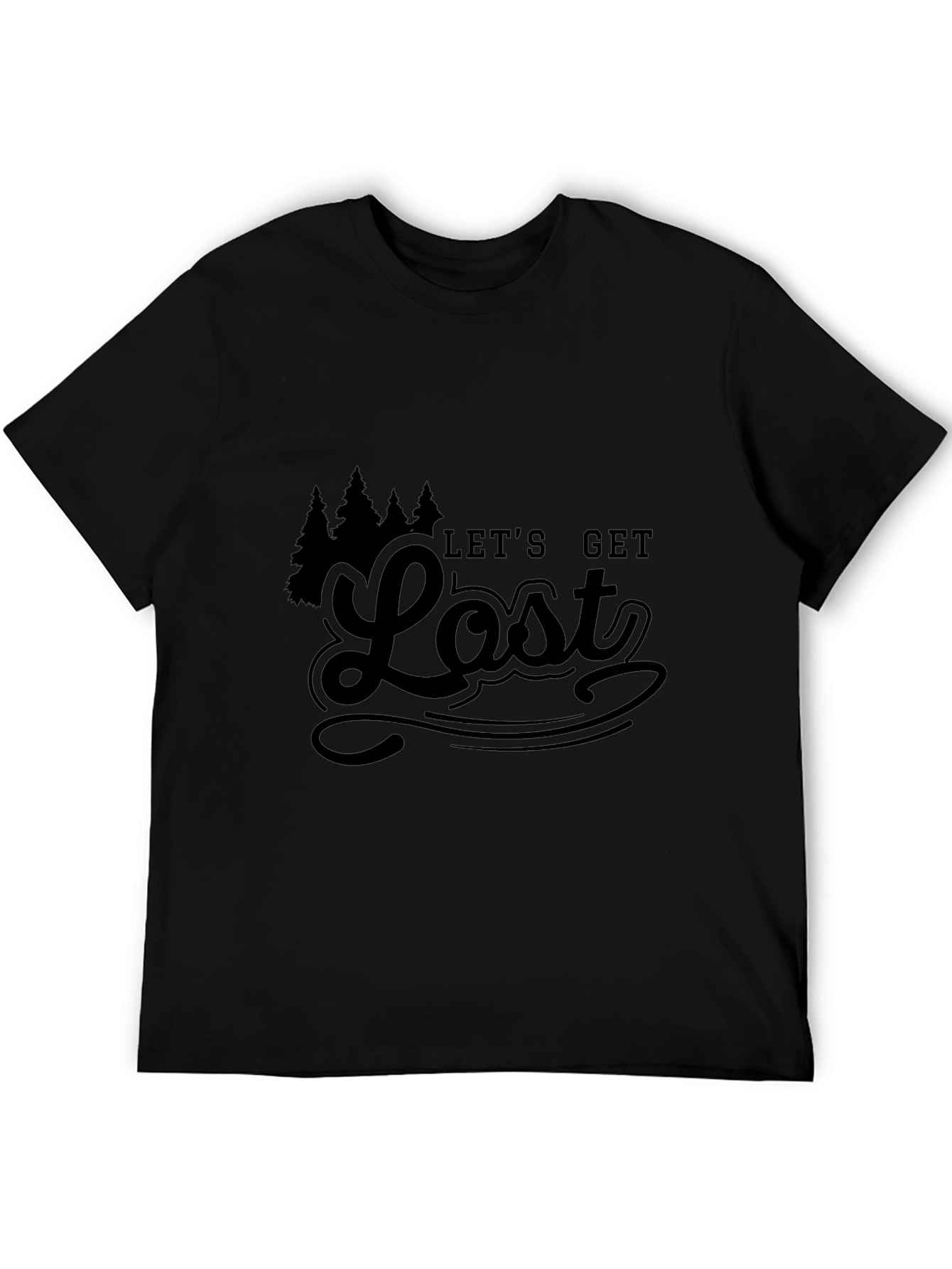 Lets Get Lost Graphic Tee - Adventure Shirt