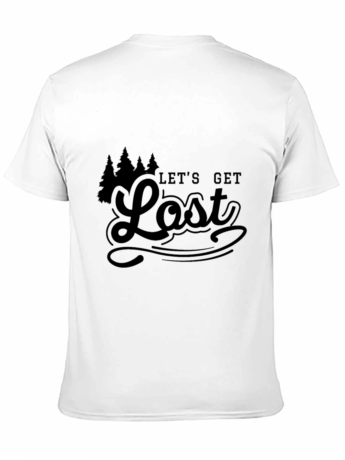 Lets Get Lost Graphic Tee - Adventure Shirt