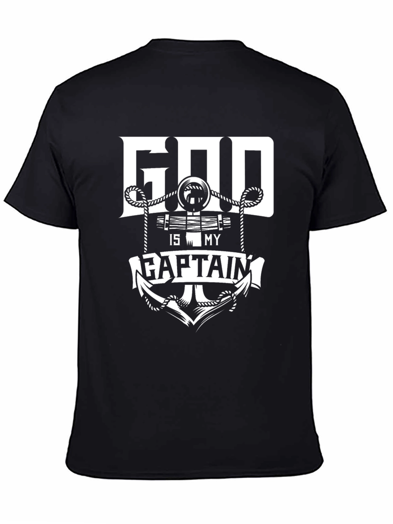 God Is My Captain Graphic T-Shirt