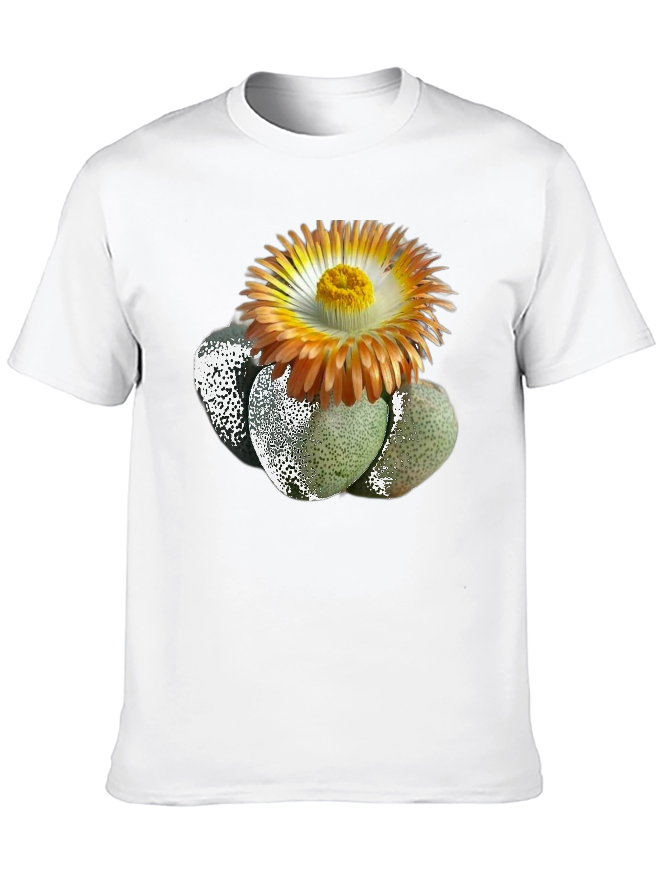 Living Stone Succulent Graphic T-Shirt