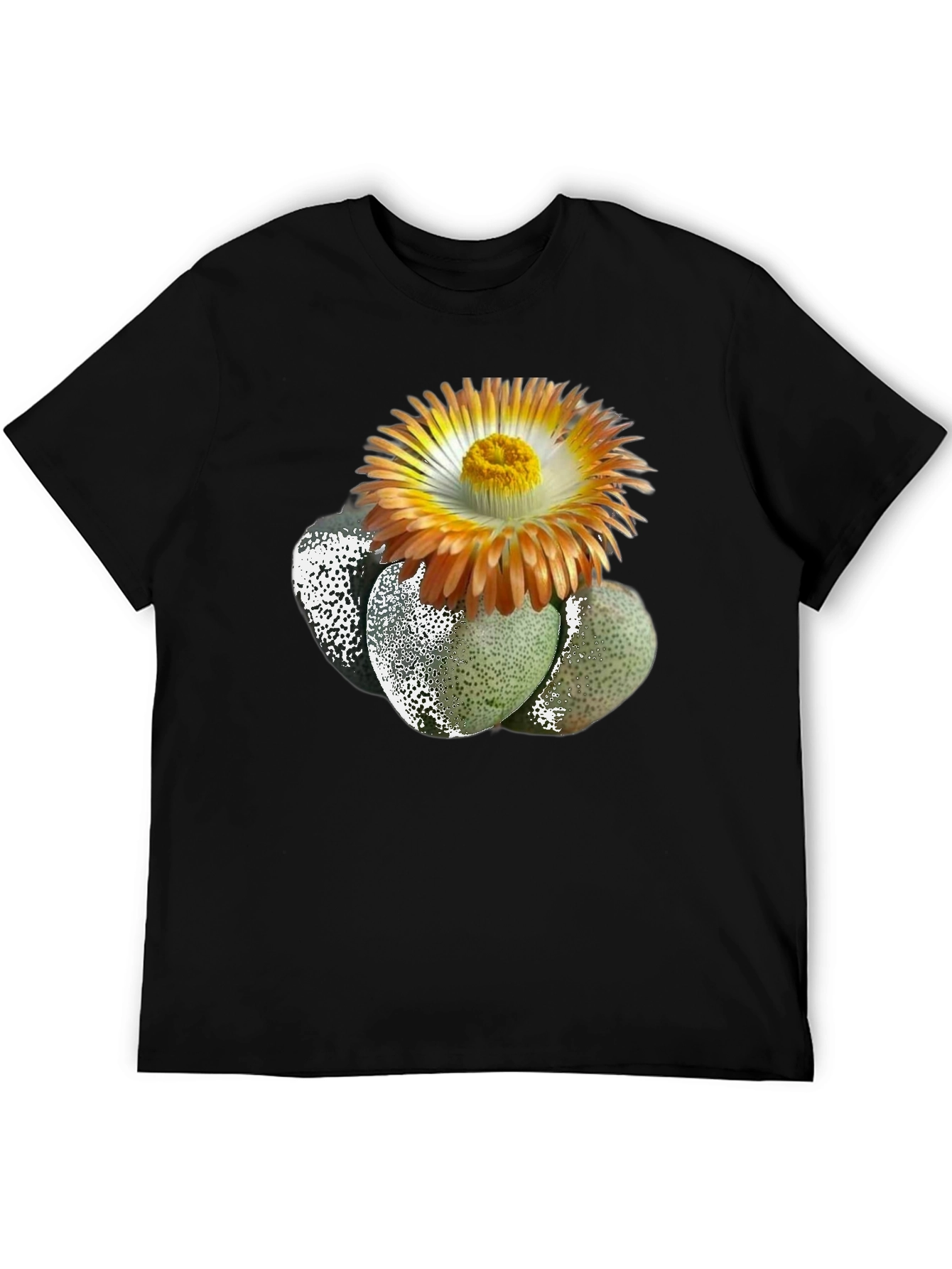 Living Stone Succulent Graphic T-Shirt