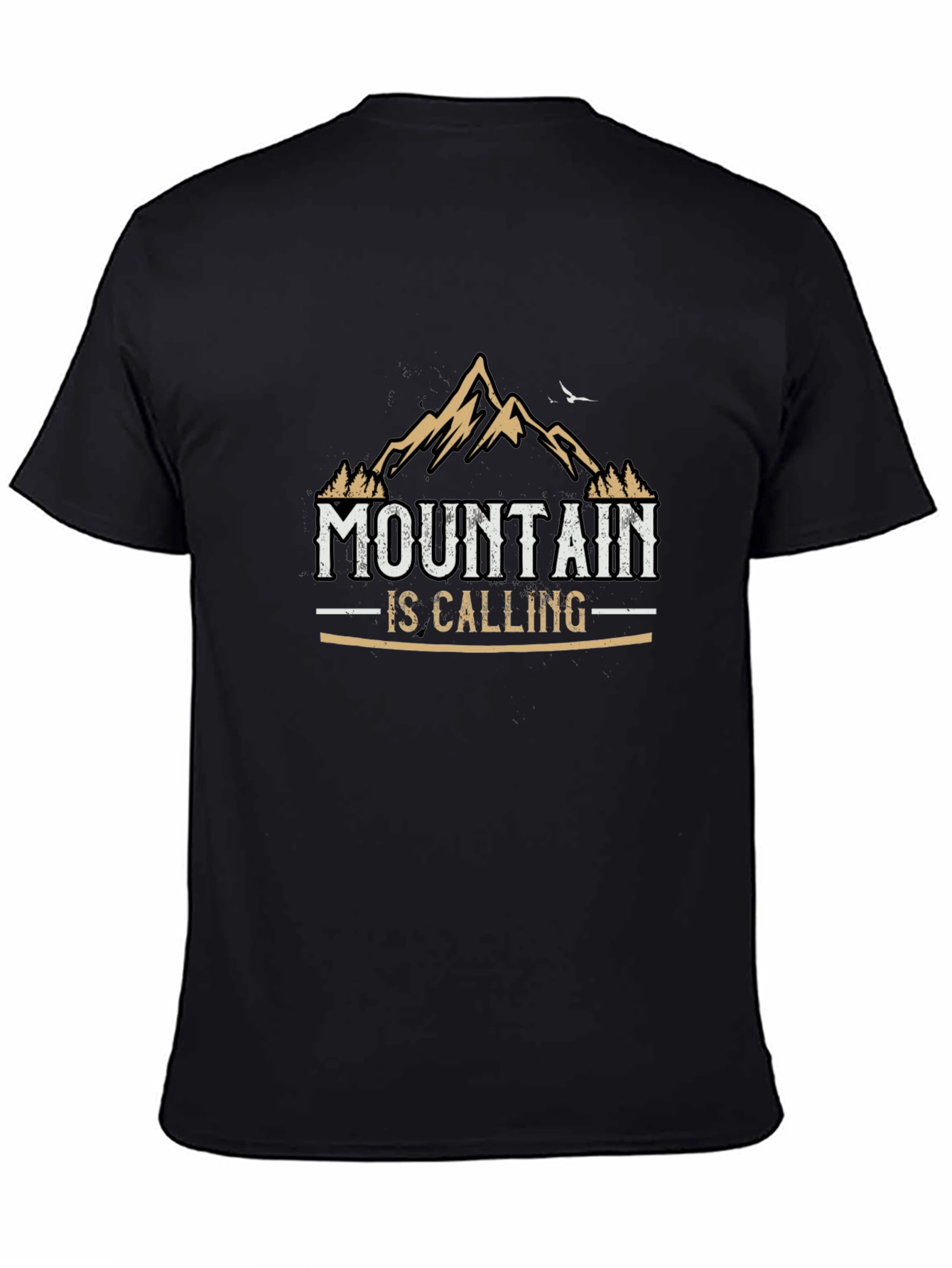 Mountain Calling Graphic Tee - Black