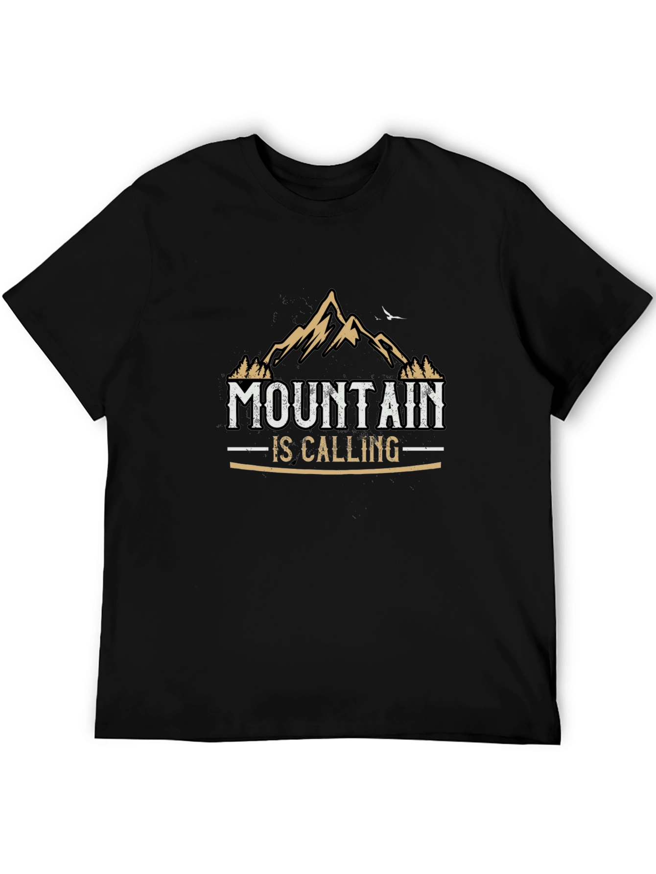 Mountain Calling Graphic Tee - Black