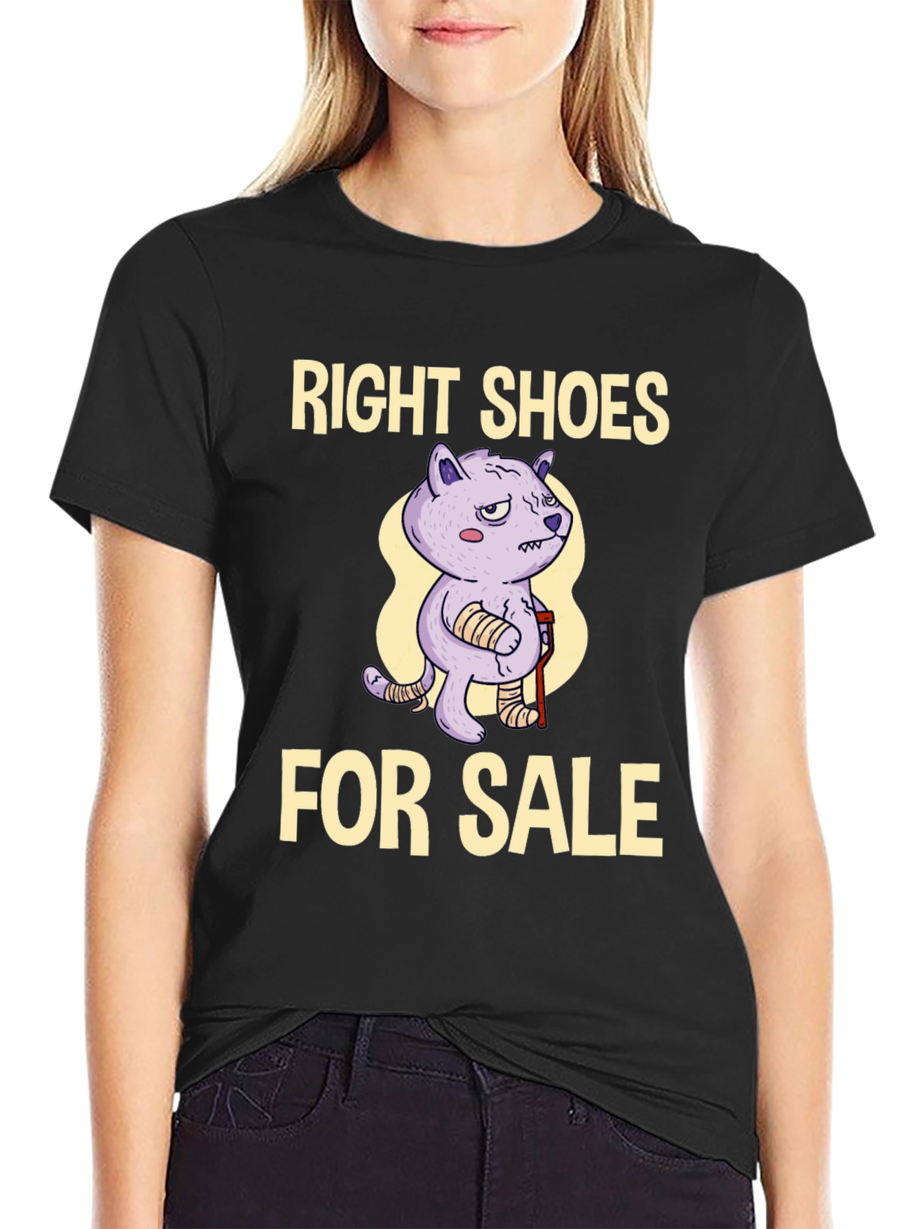 Right Shoes For Sale Funny T-Shirt