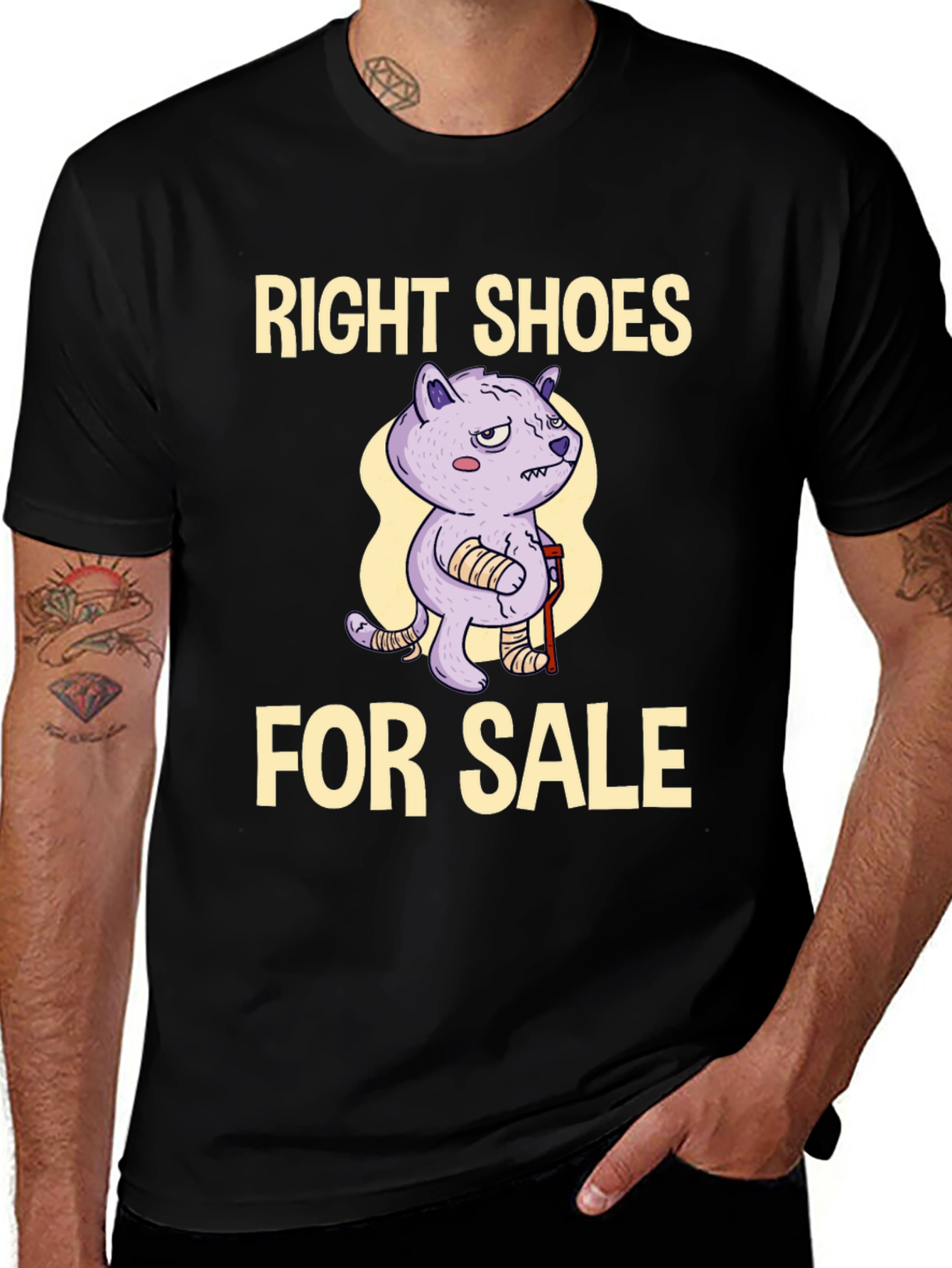 Right Shoes For Sale Funny T-Shirt