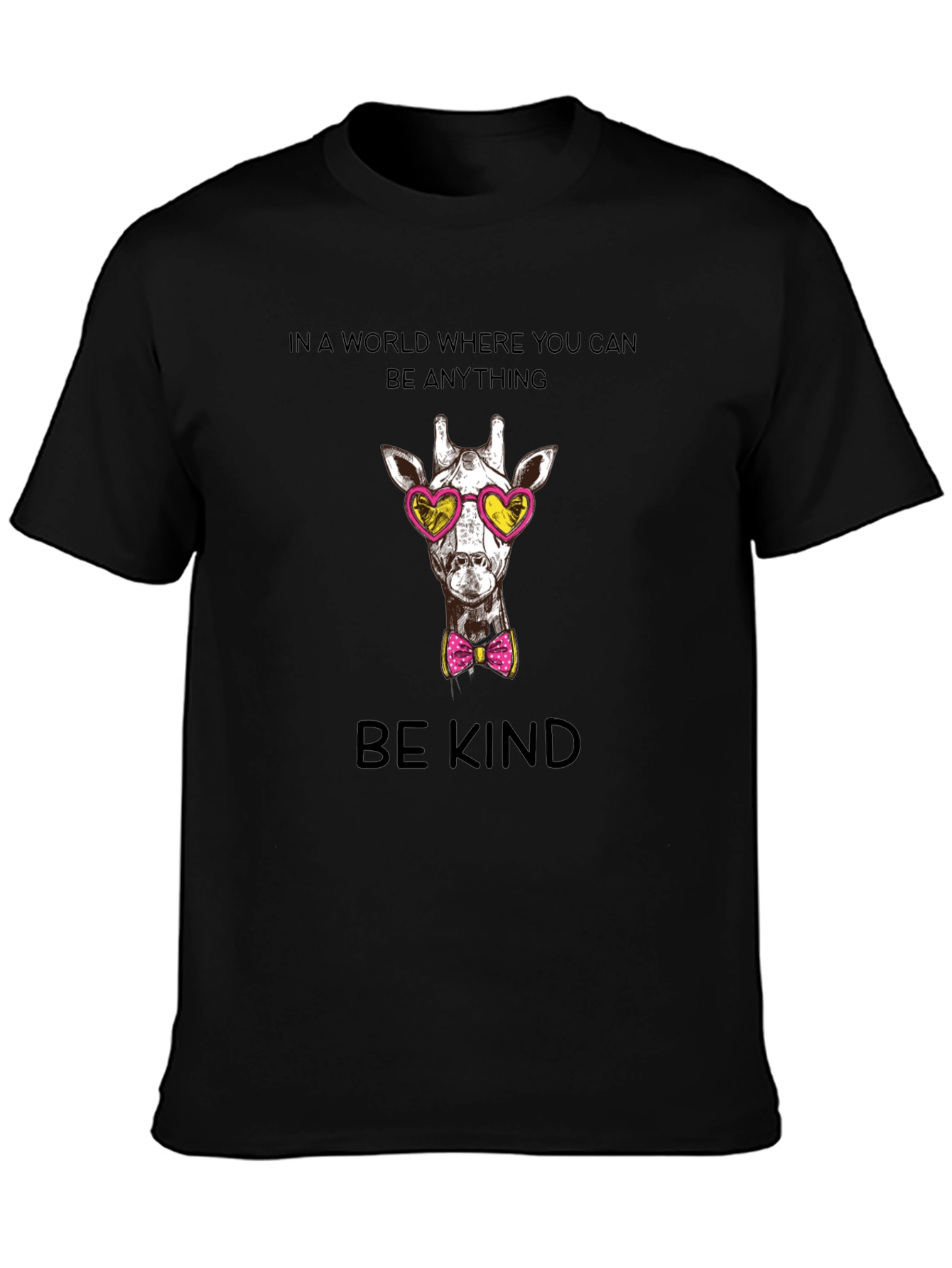 Be Kind Giraffe Graphic Tee