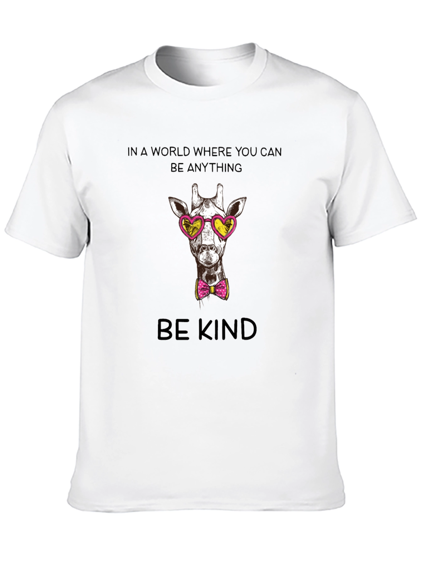 Be Kind Giraffe Graphic Tee