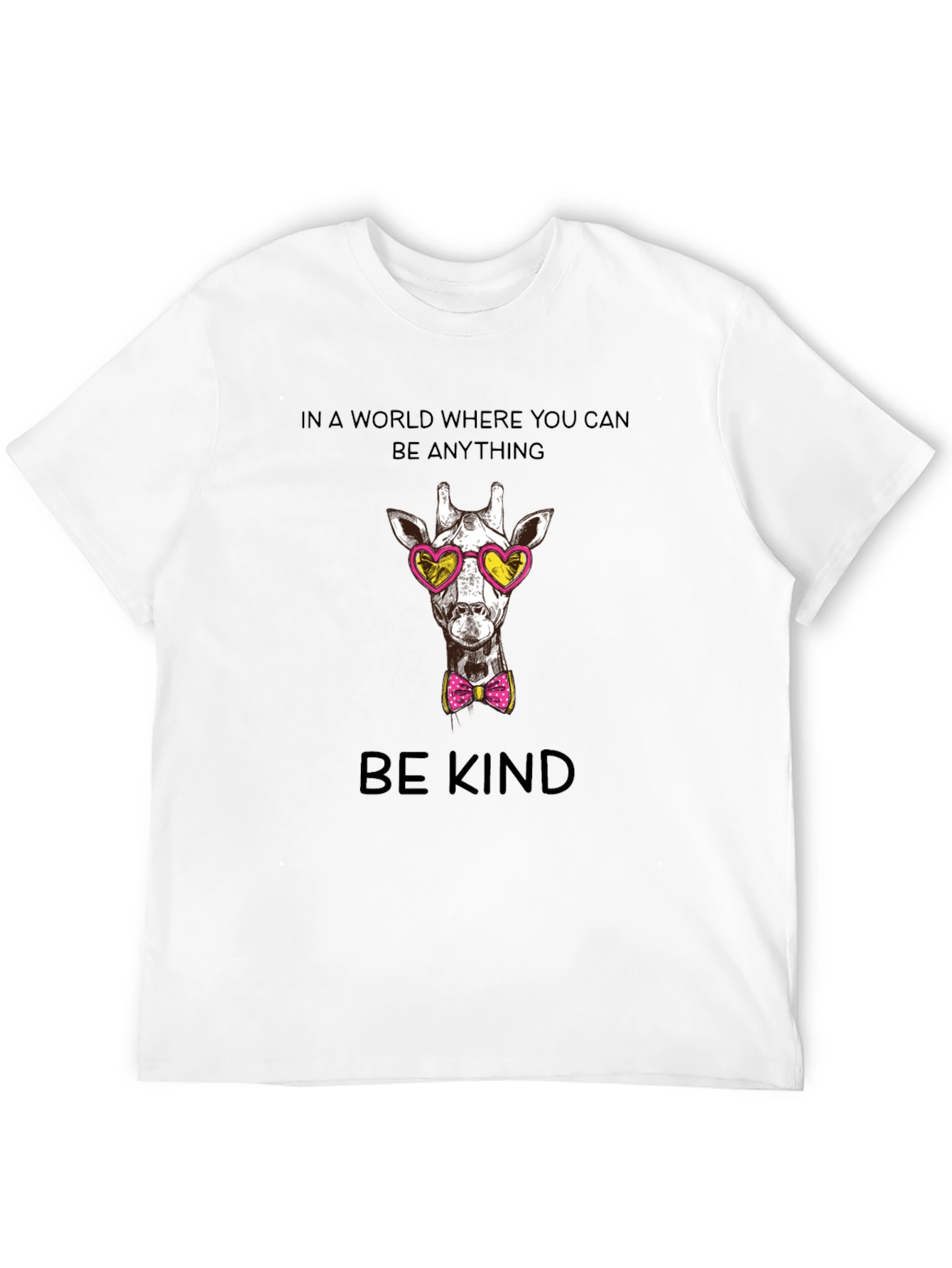 Be Kind Giraffe Graphic Tee