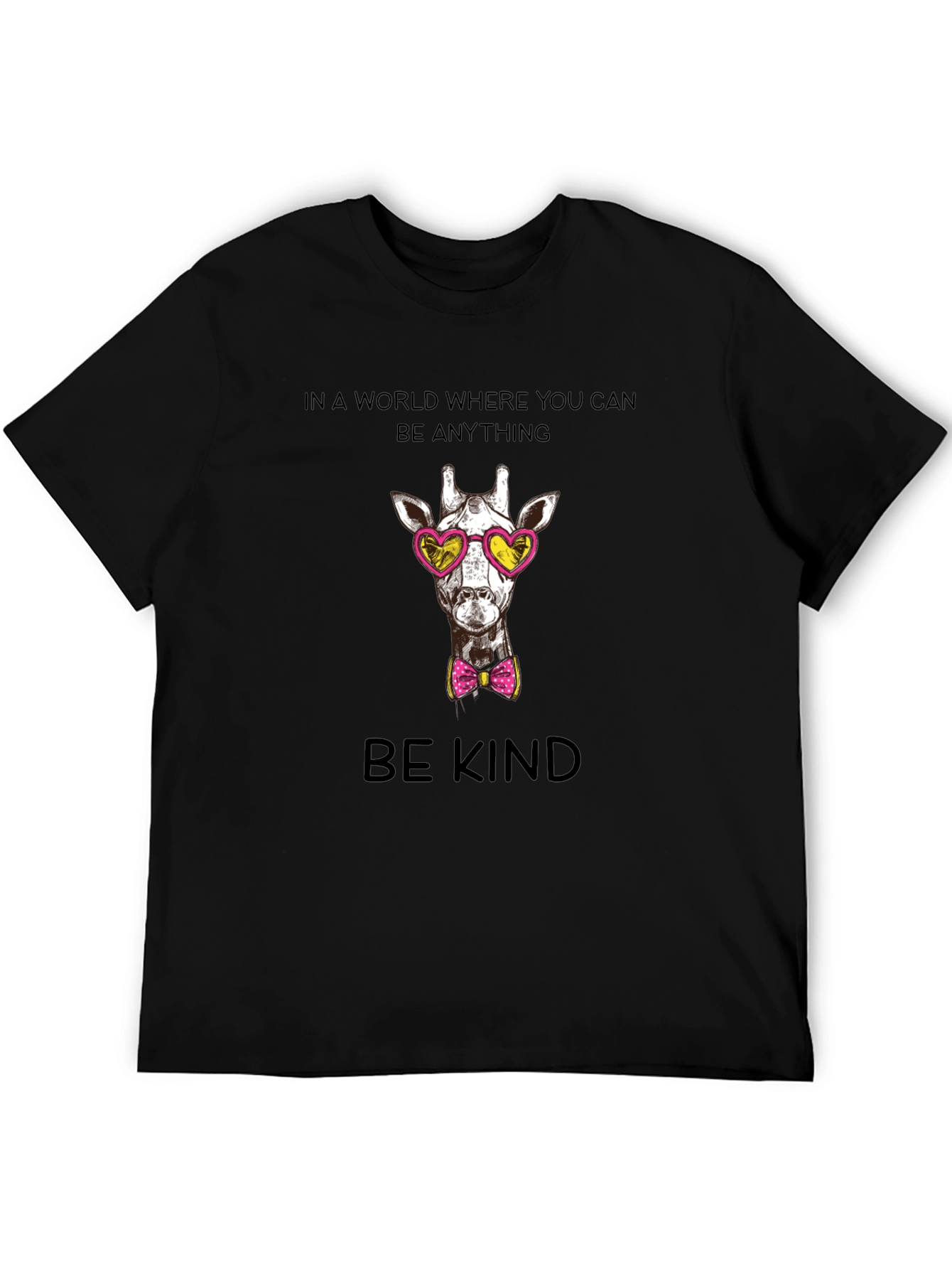 Be Kind Giraffe Graphic Tee