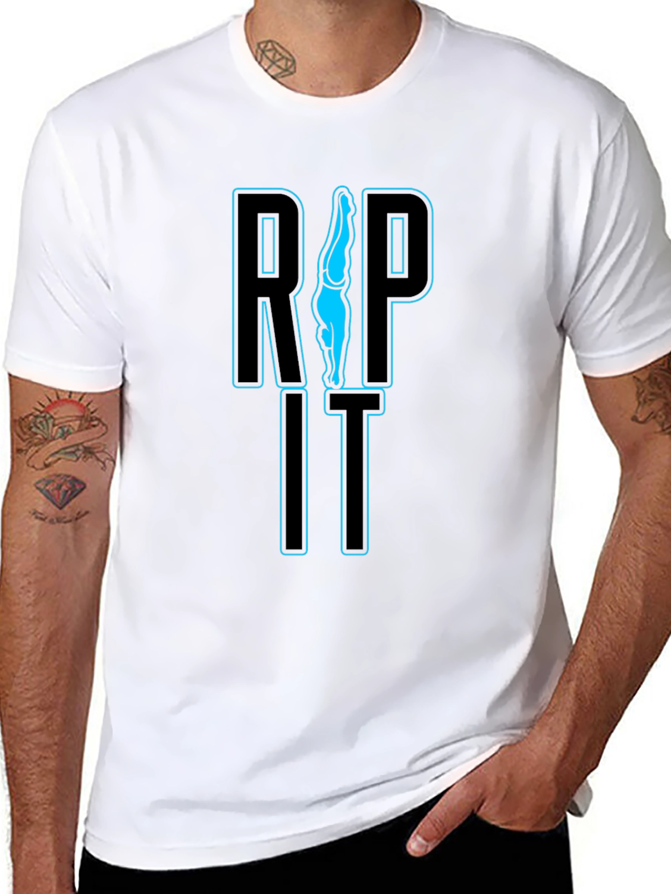 RIP It Funny Diving T-Shirt - Diver Gift