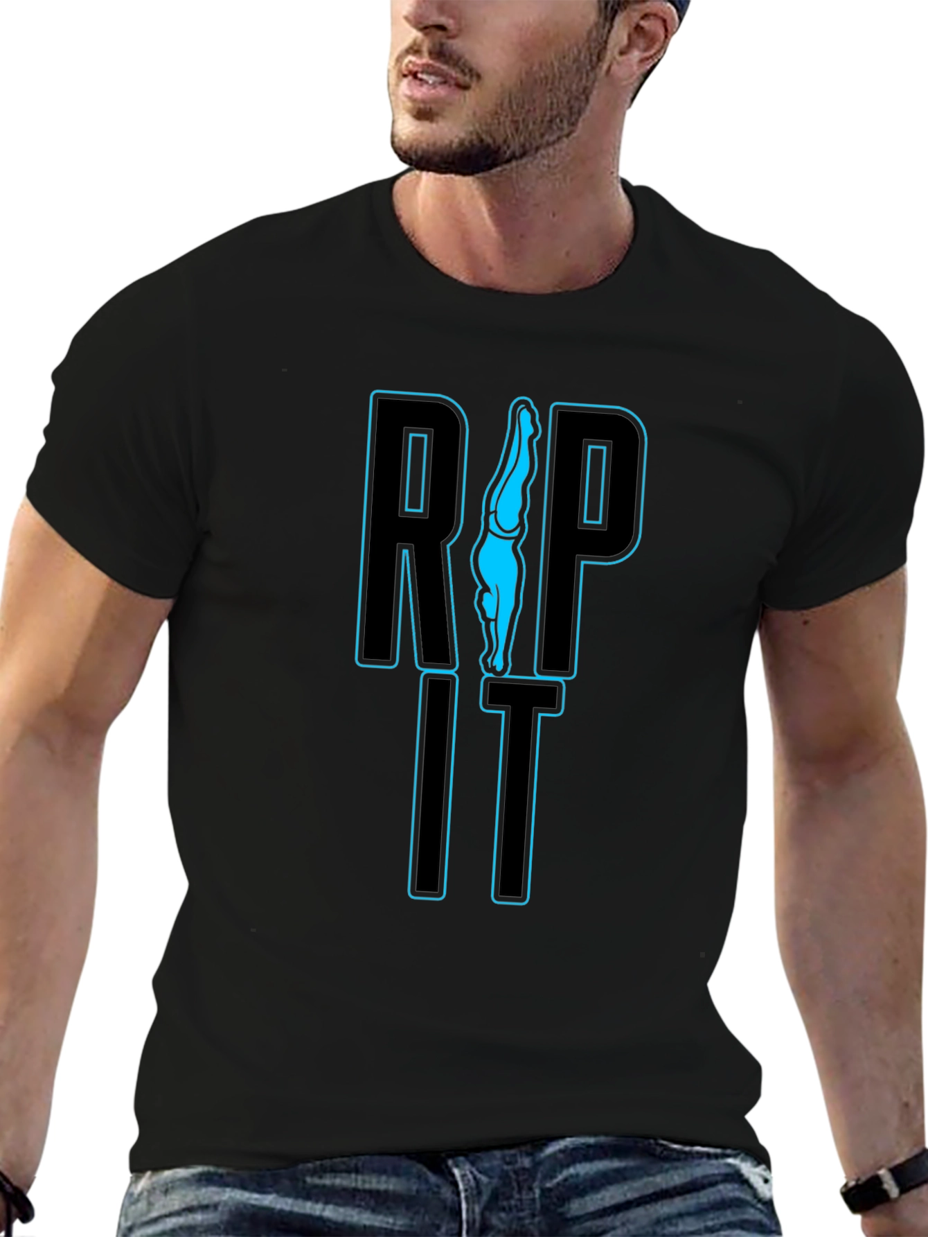 RIP It Funny Diving T-Shirt - Diver Gift