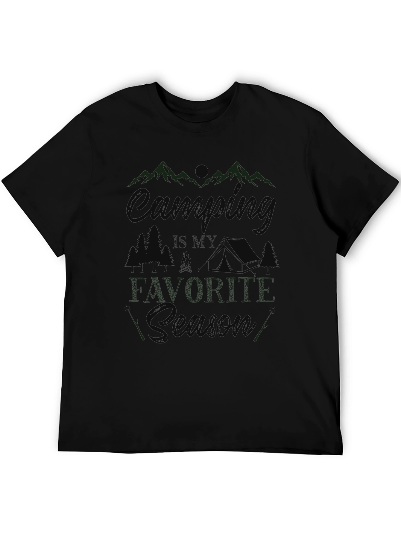 Camping is My Favorite Season Graphic Tee