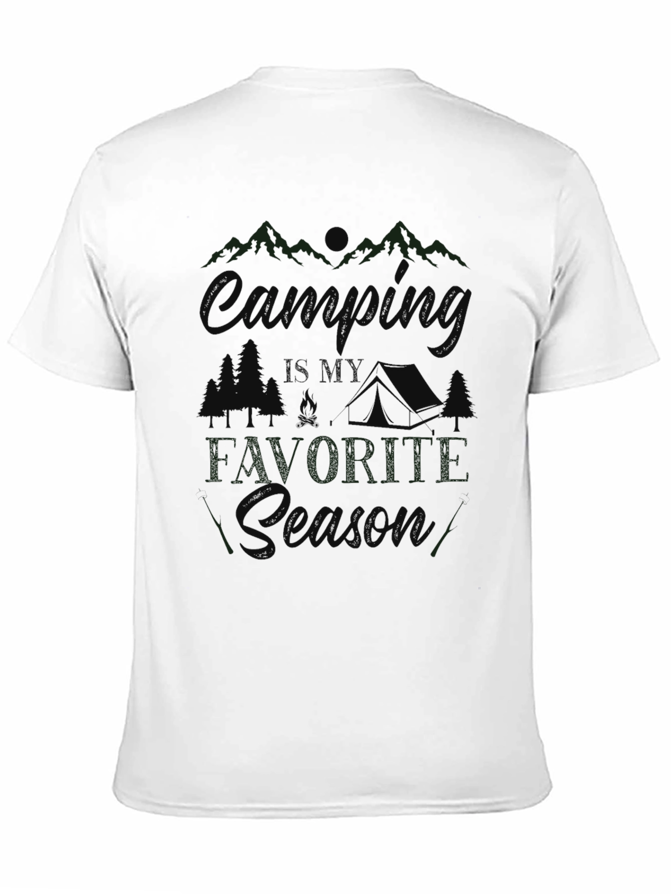 Camping is My Favorite Season Graphic Tee