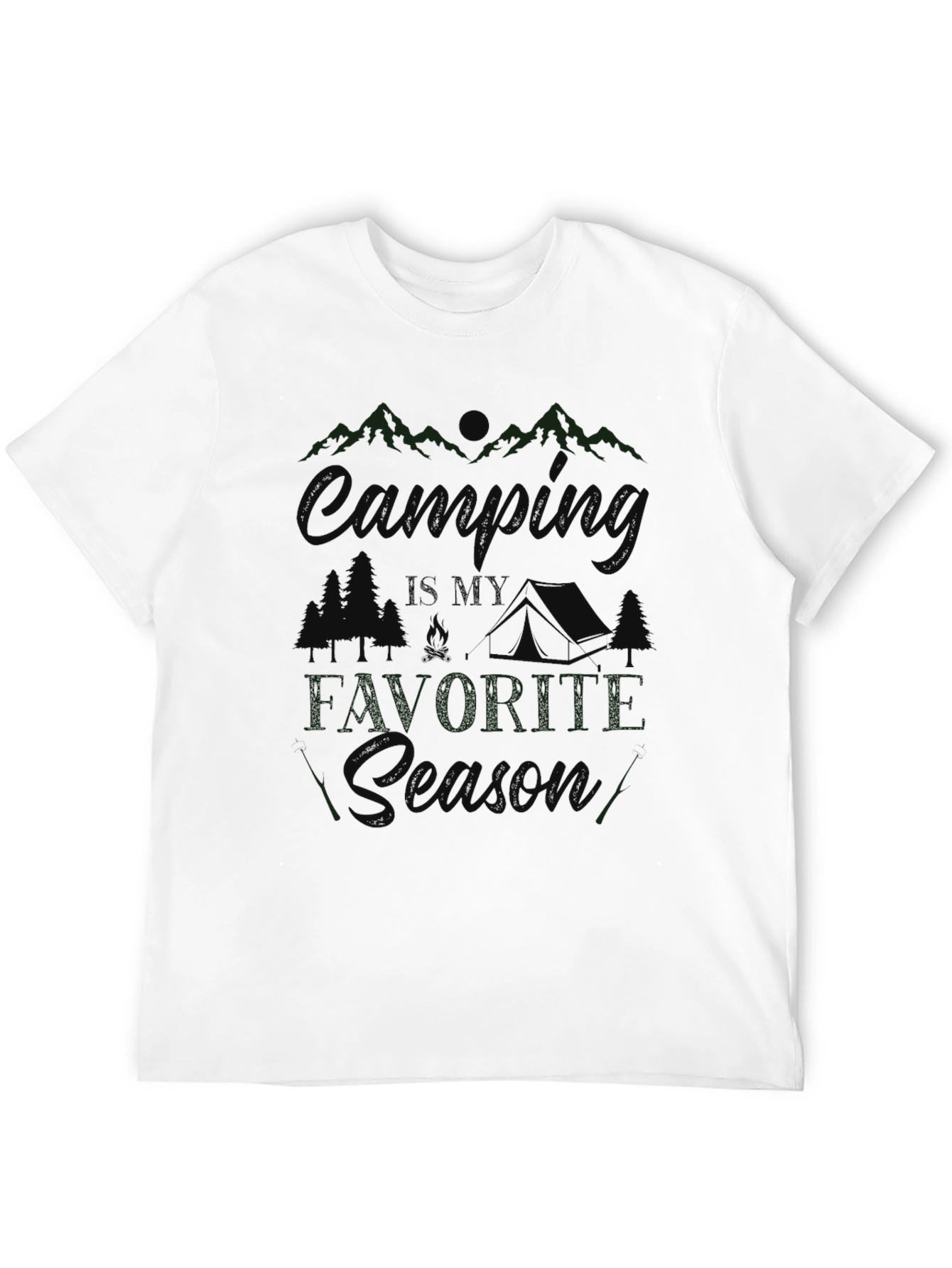 Camping is My Favorite Season Graphic Tee