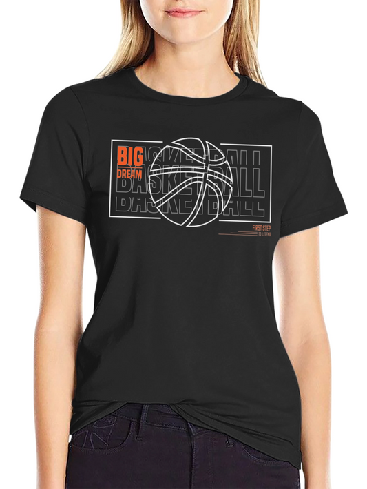 Basketball Graphic Tee - Big Dream Design