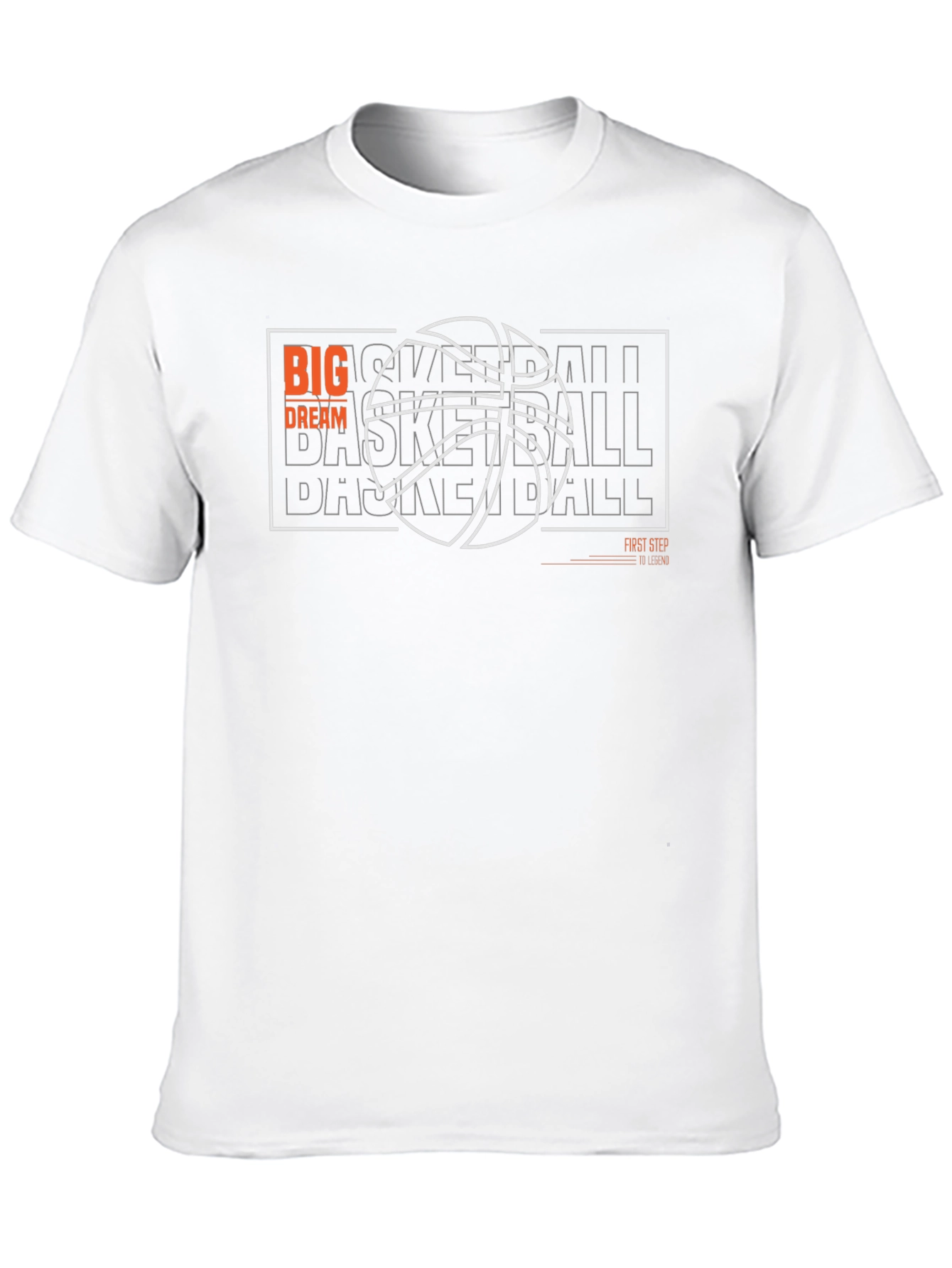Basketball Graphic Tee - Big Dream Design