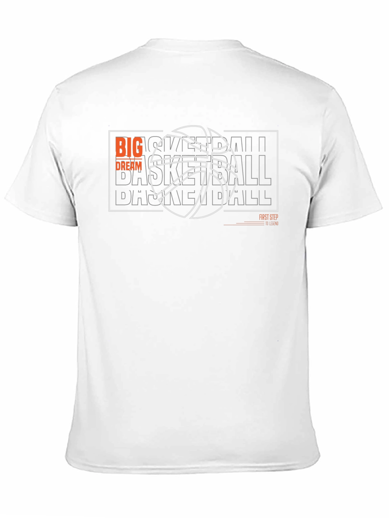 Basketball Graphic Tee - Big Dream Design