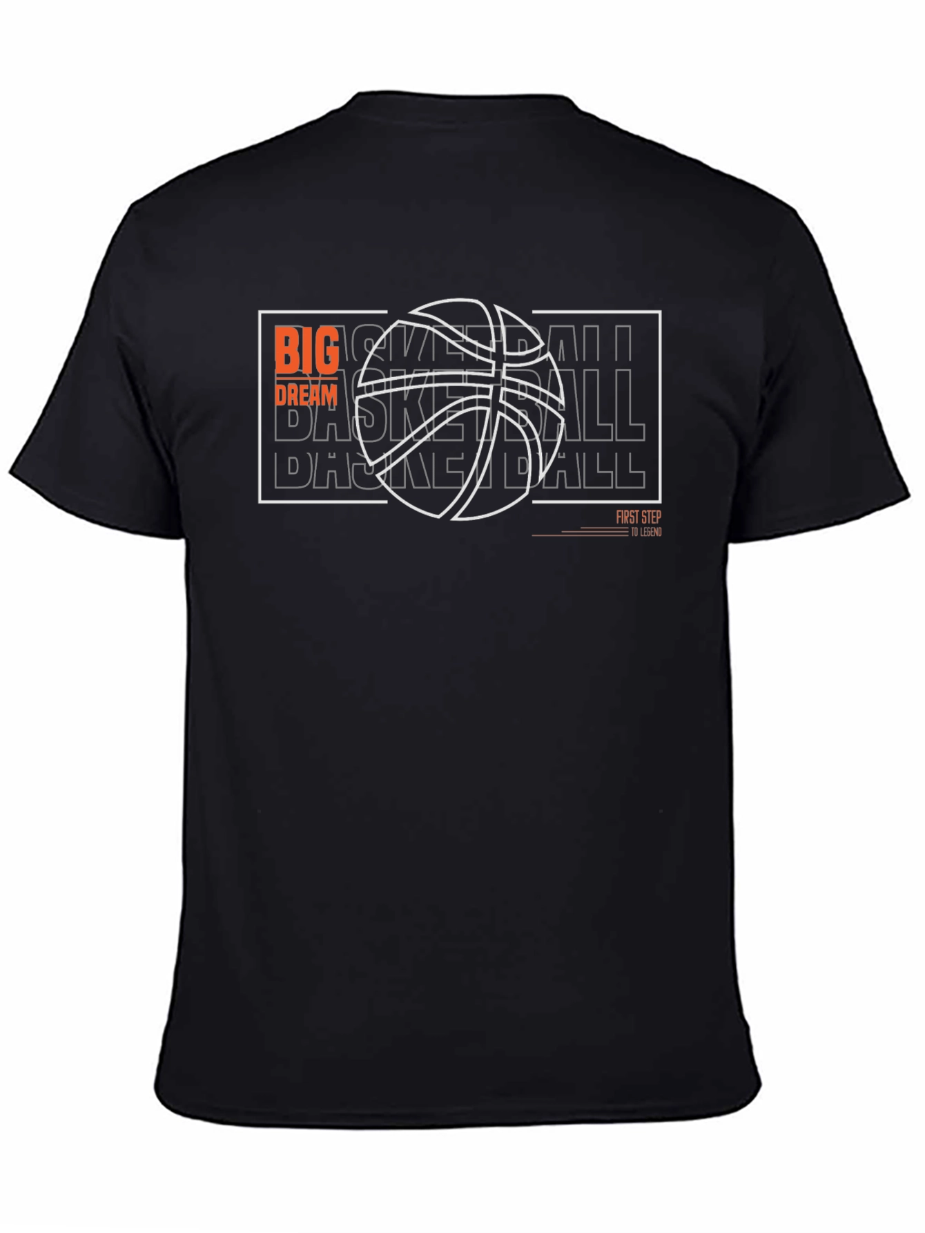 Basketball Graphic Tee - Big Dream Design