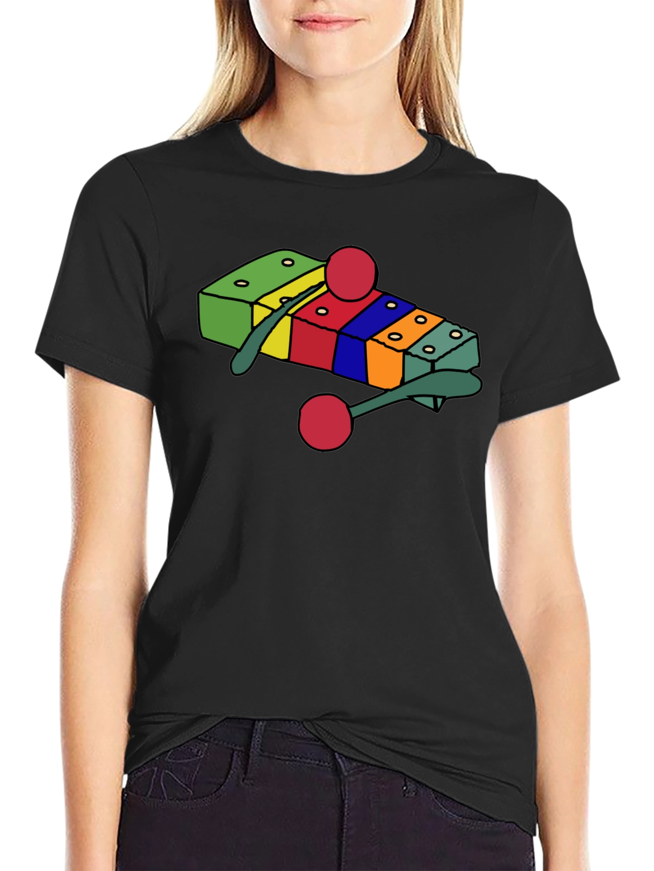 Musical Xylophone Graphic T-Shirt