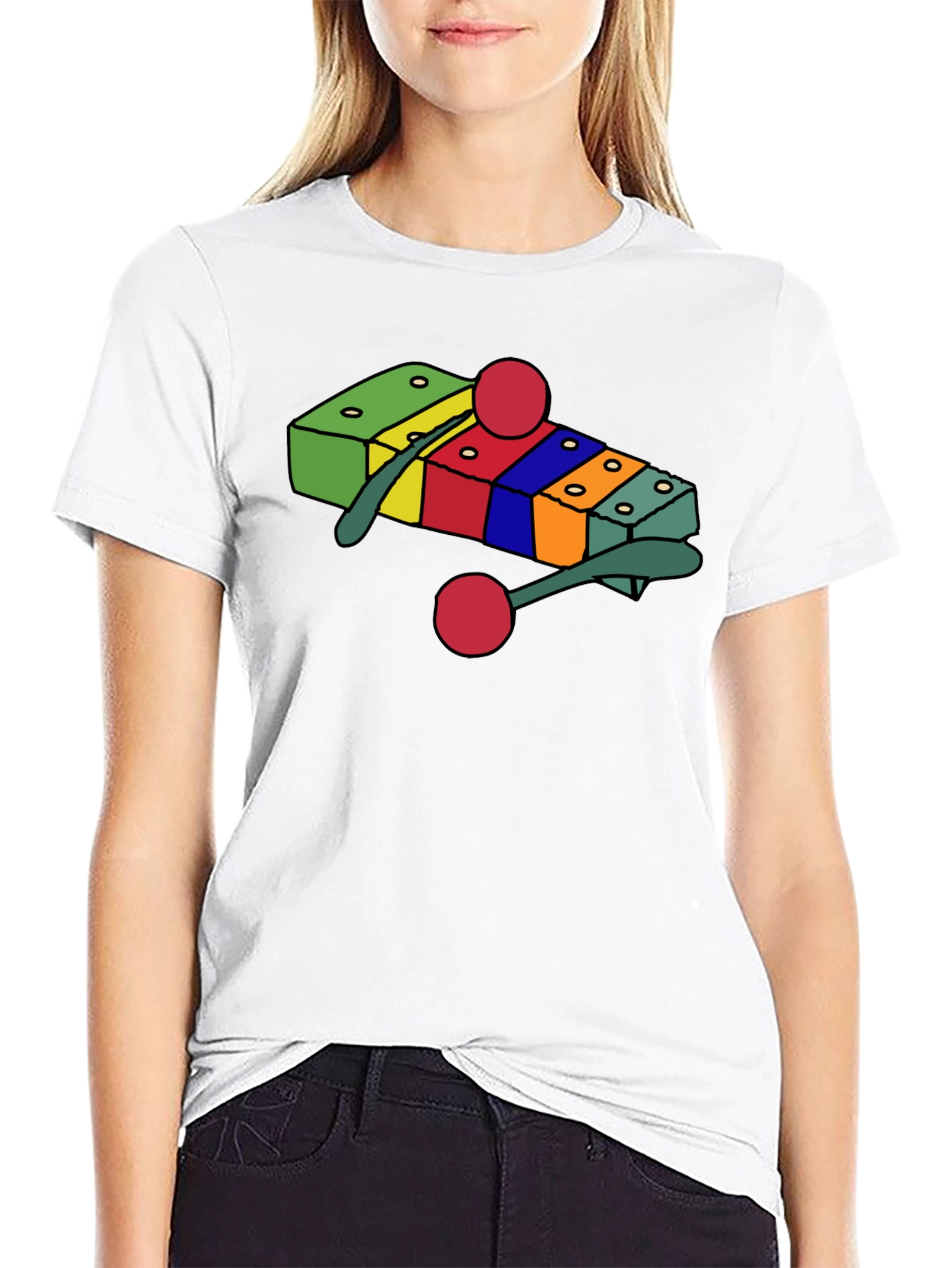 Musical Xylophone Graphic T-Shirt
