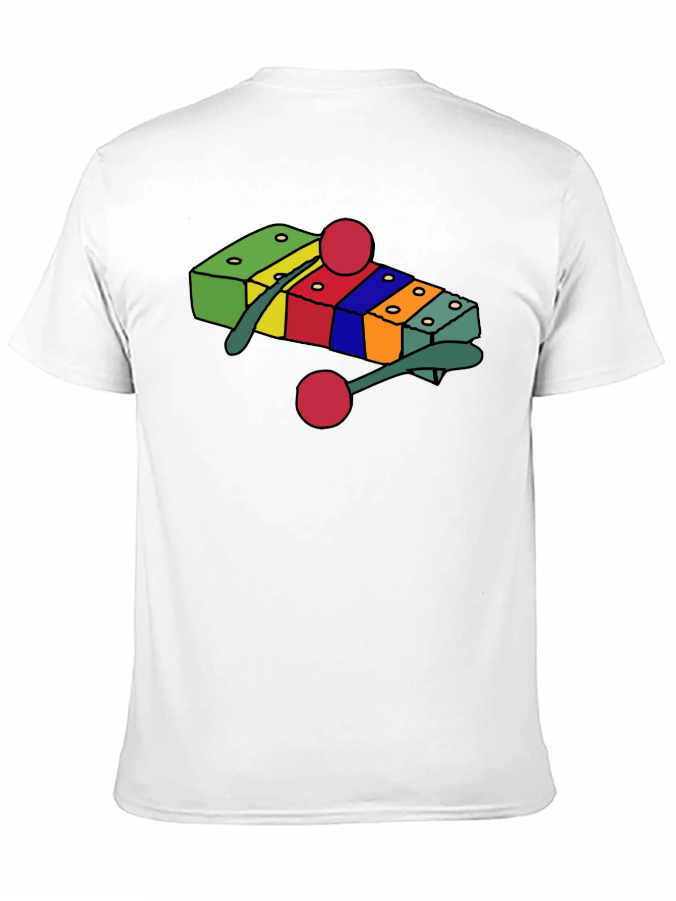 Musical Xylophone Graphic T-Shirt