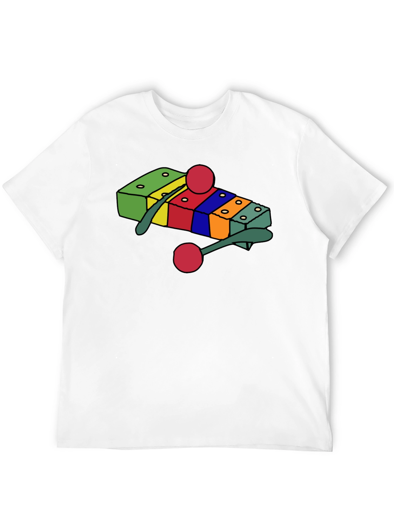 Musical Xylophone Graphic T-Shirt