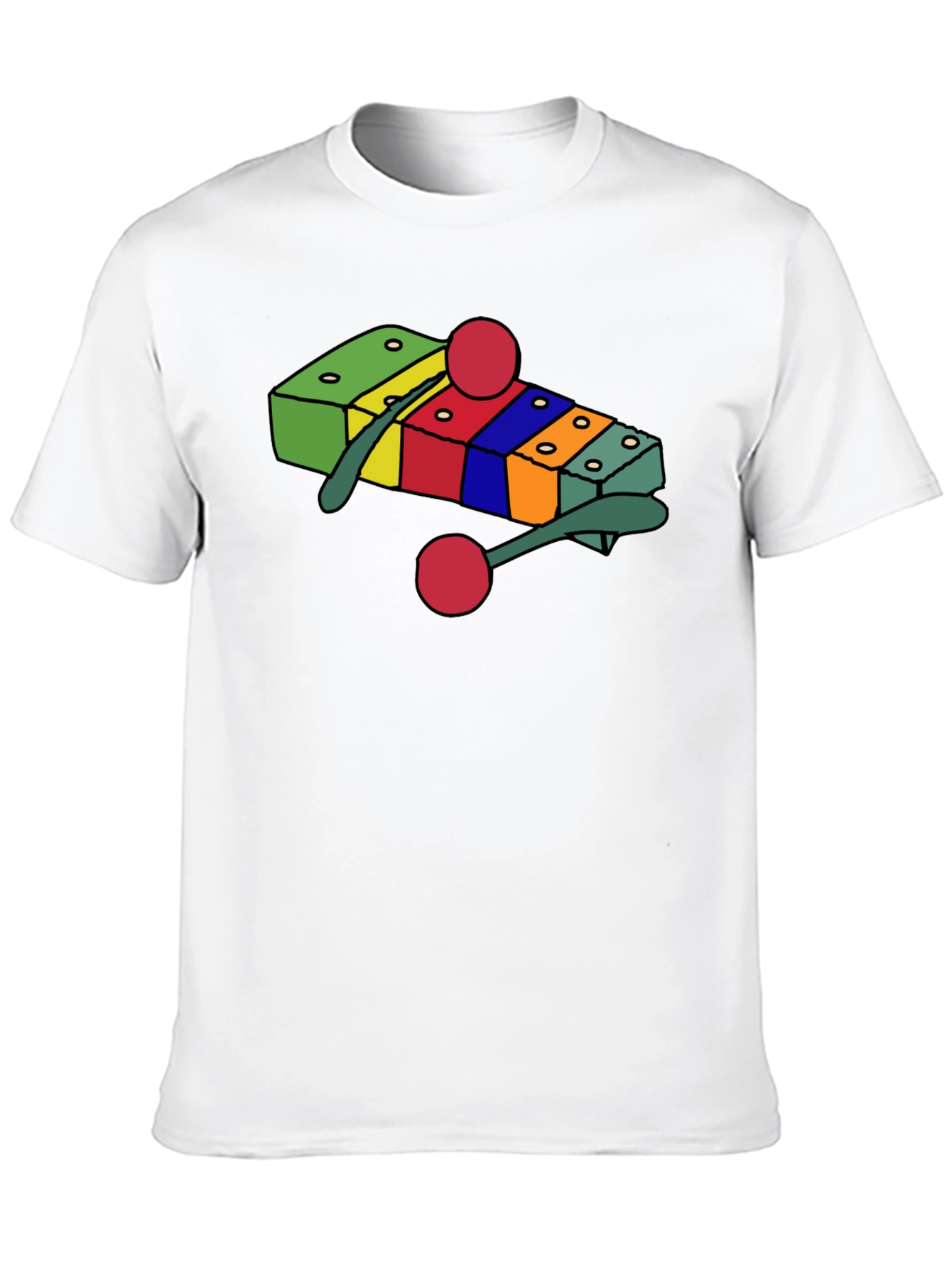 Musical Xylophone Graphic T-Shirt