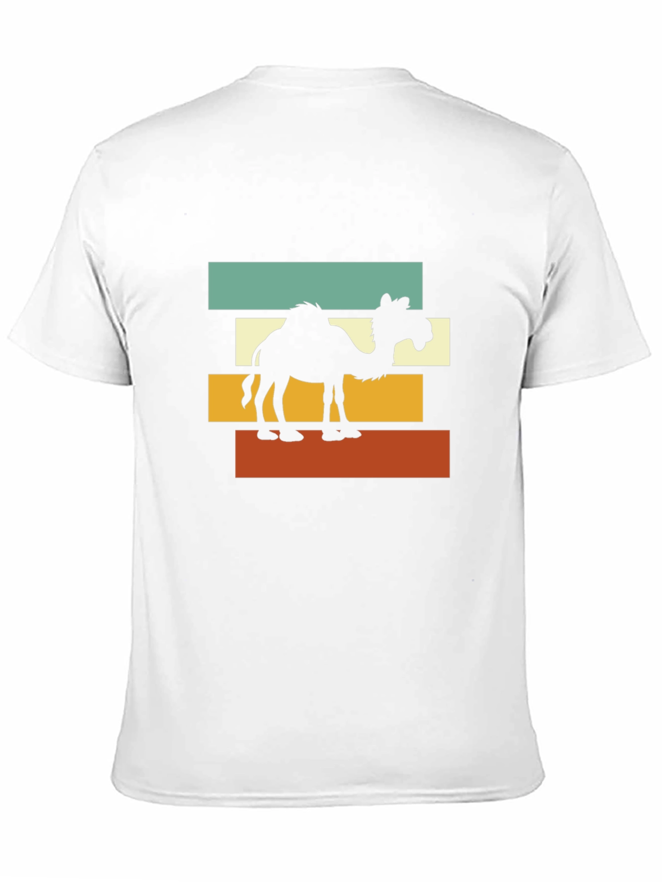 Retro Camel Graphic T-Shirt - Desert Vibes