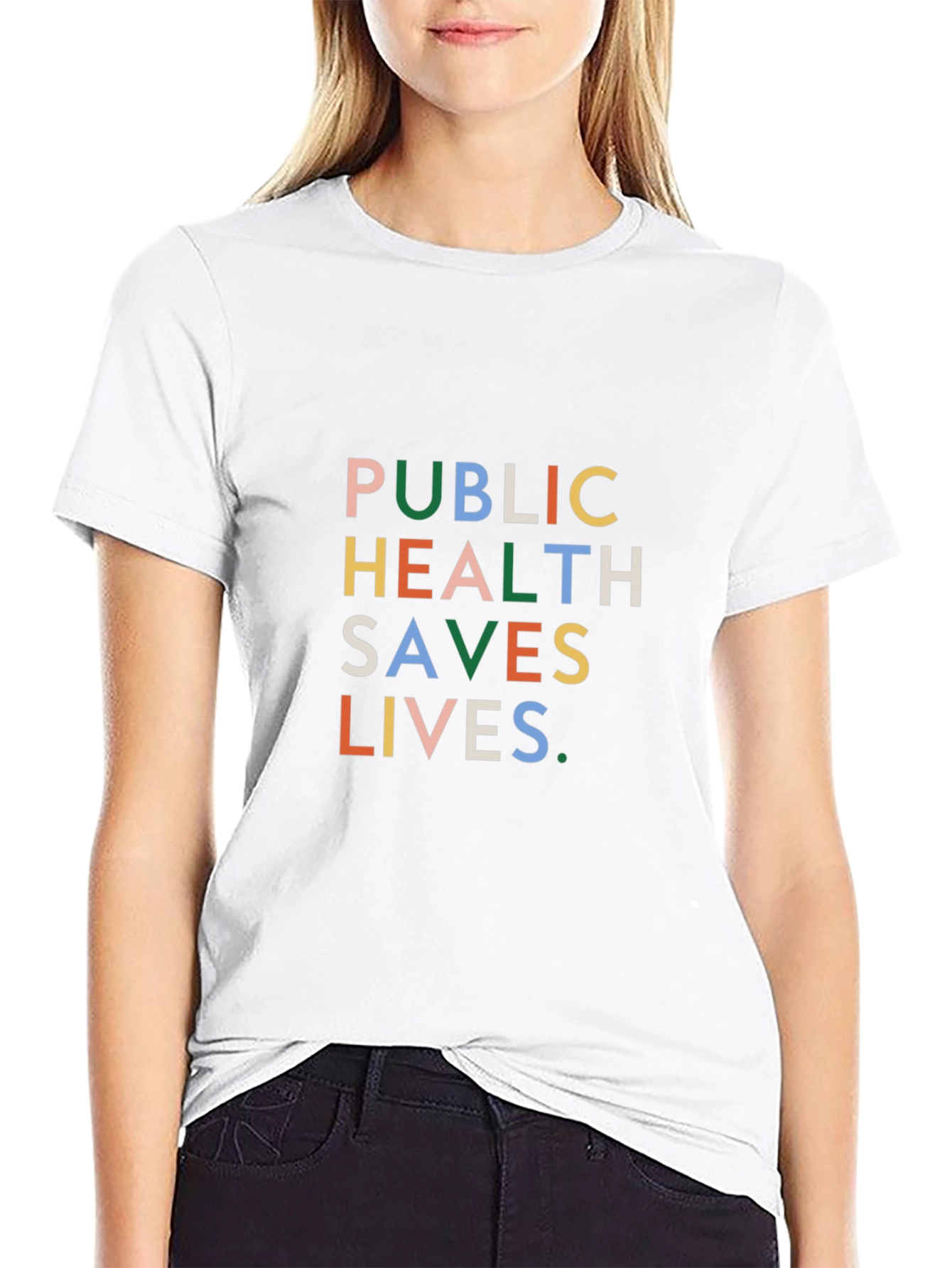 Public Health Saves Lives Graphic Tee