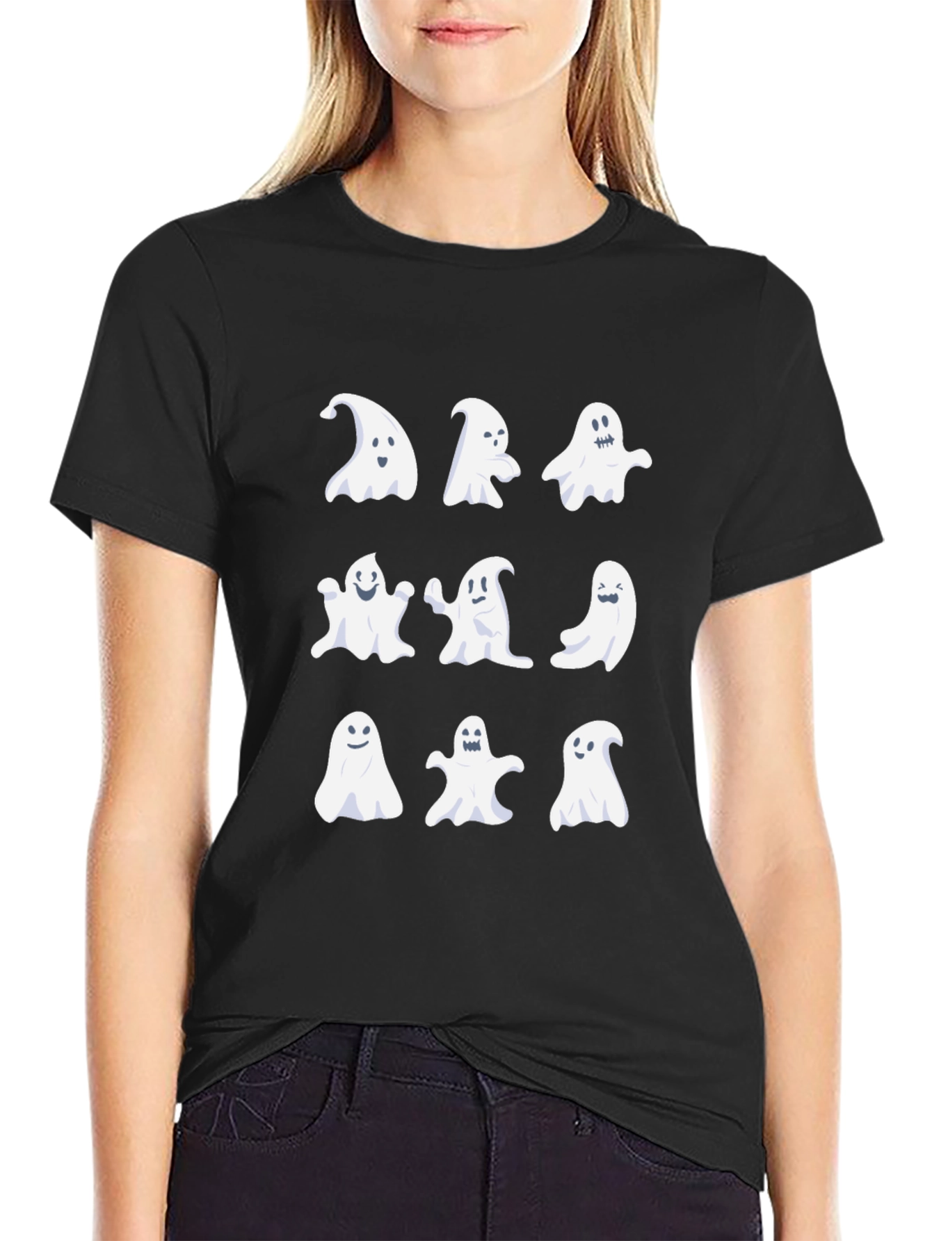Spooky Ghosts Graphic Tee