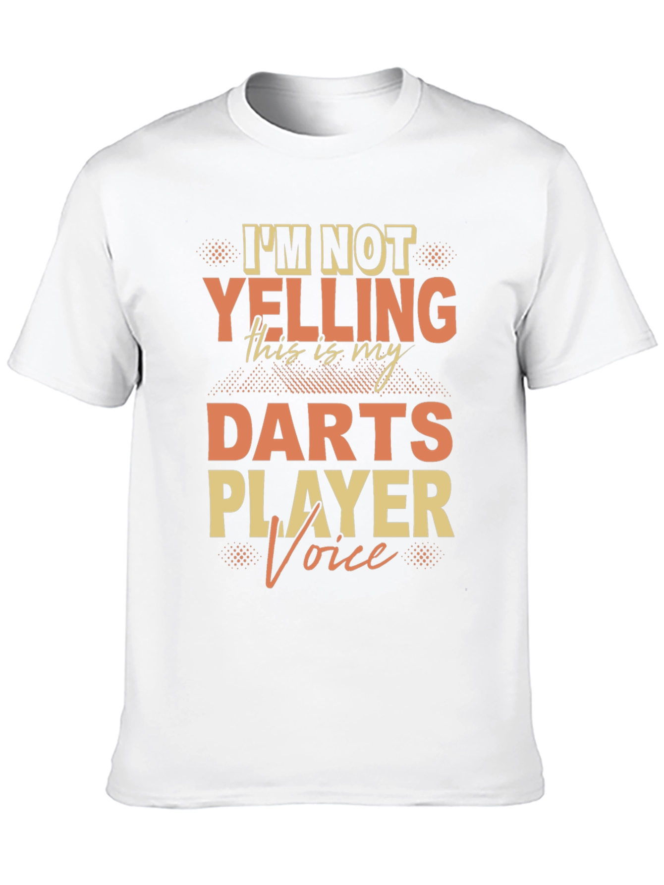 Darts Player Voice T-Shirt - Novelty Tee