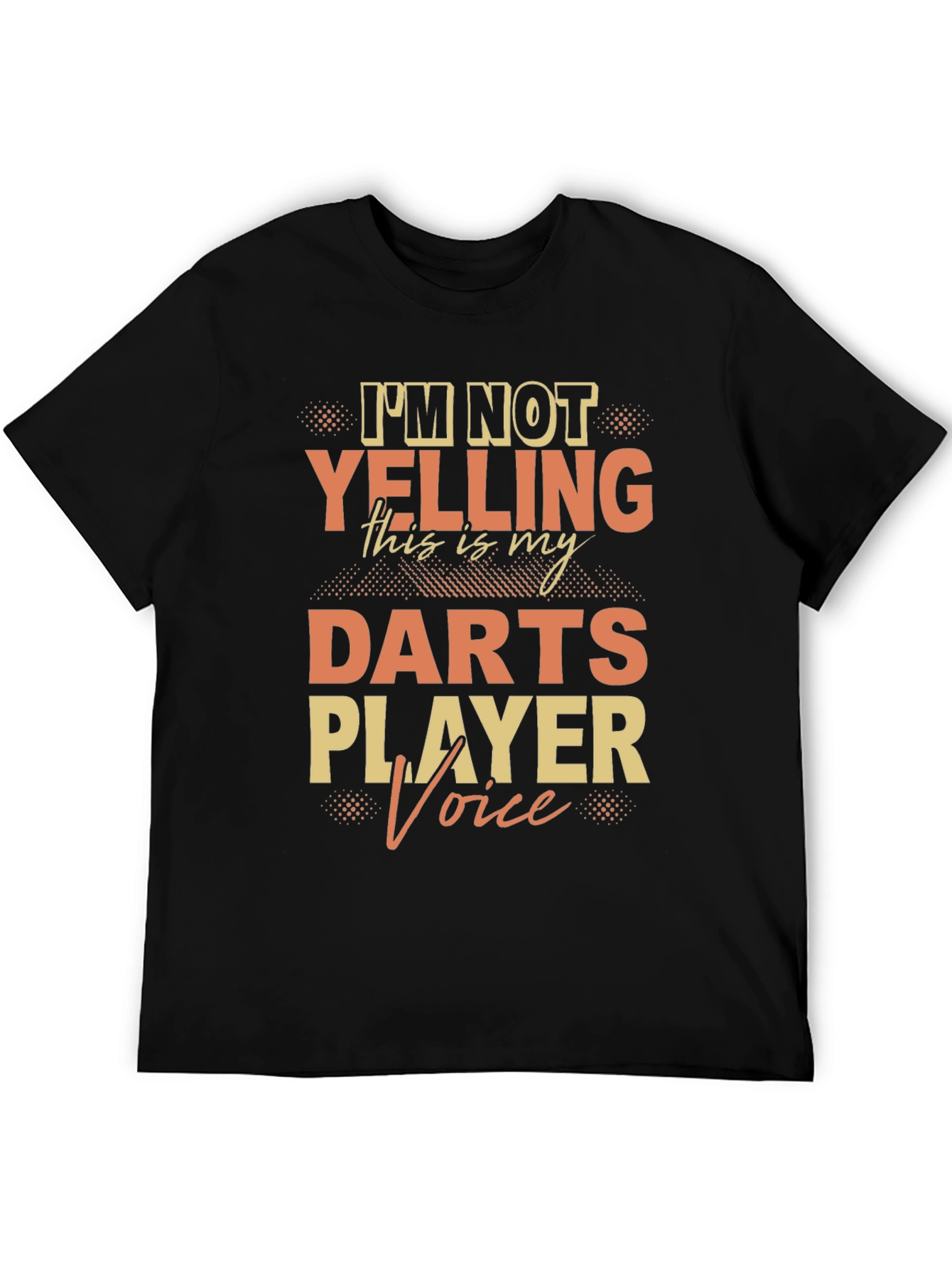 Darts Player Voice T-Shirt - Novelty Tee