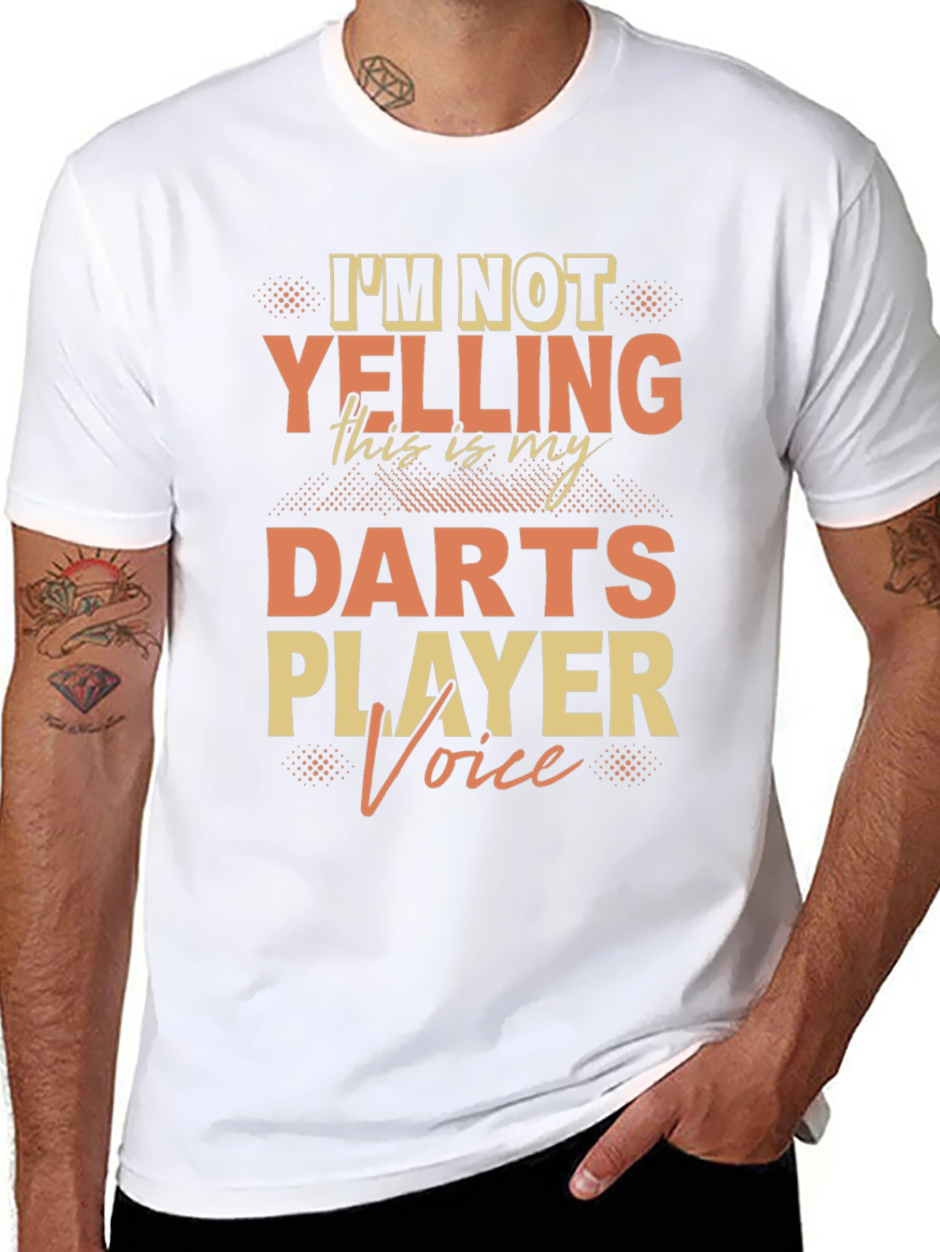 Darts Player Voice T-Shirt - Novelty Tee