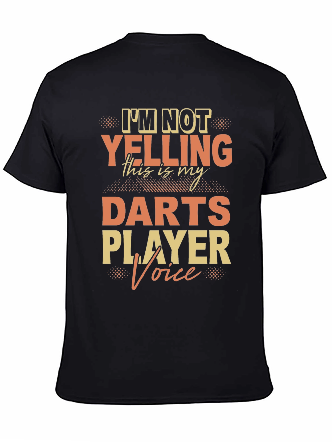Darts Player Voice T-Shirt - Novelty Tee