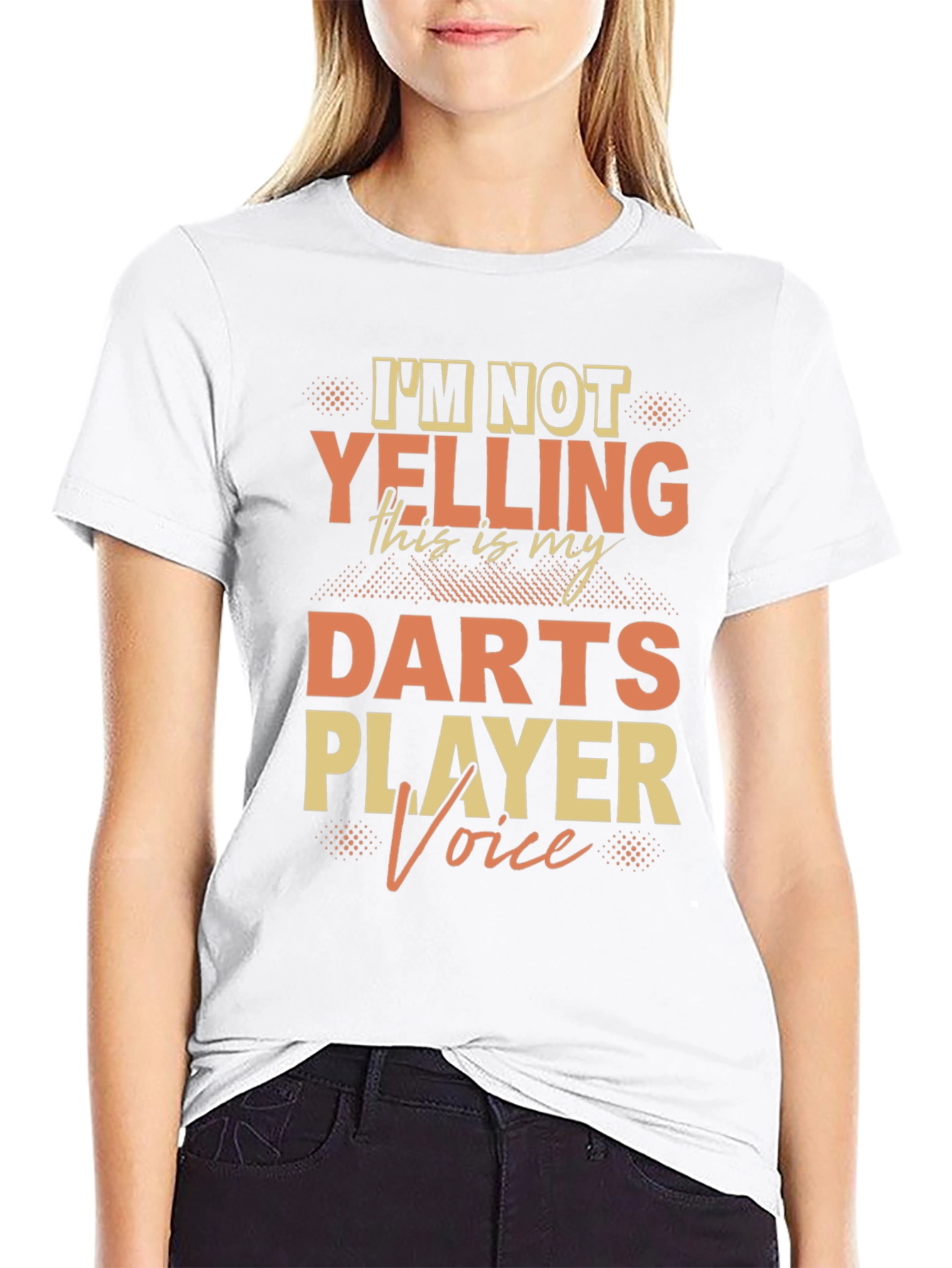 Darts Player Voice T-Shirt - Novelty Tee