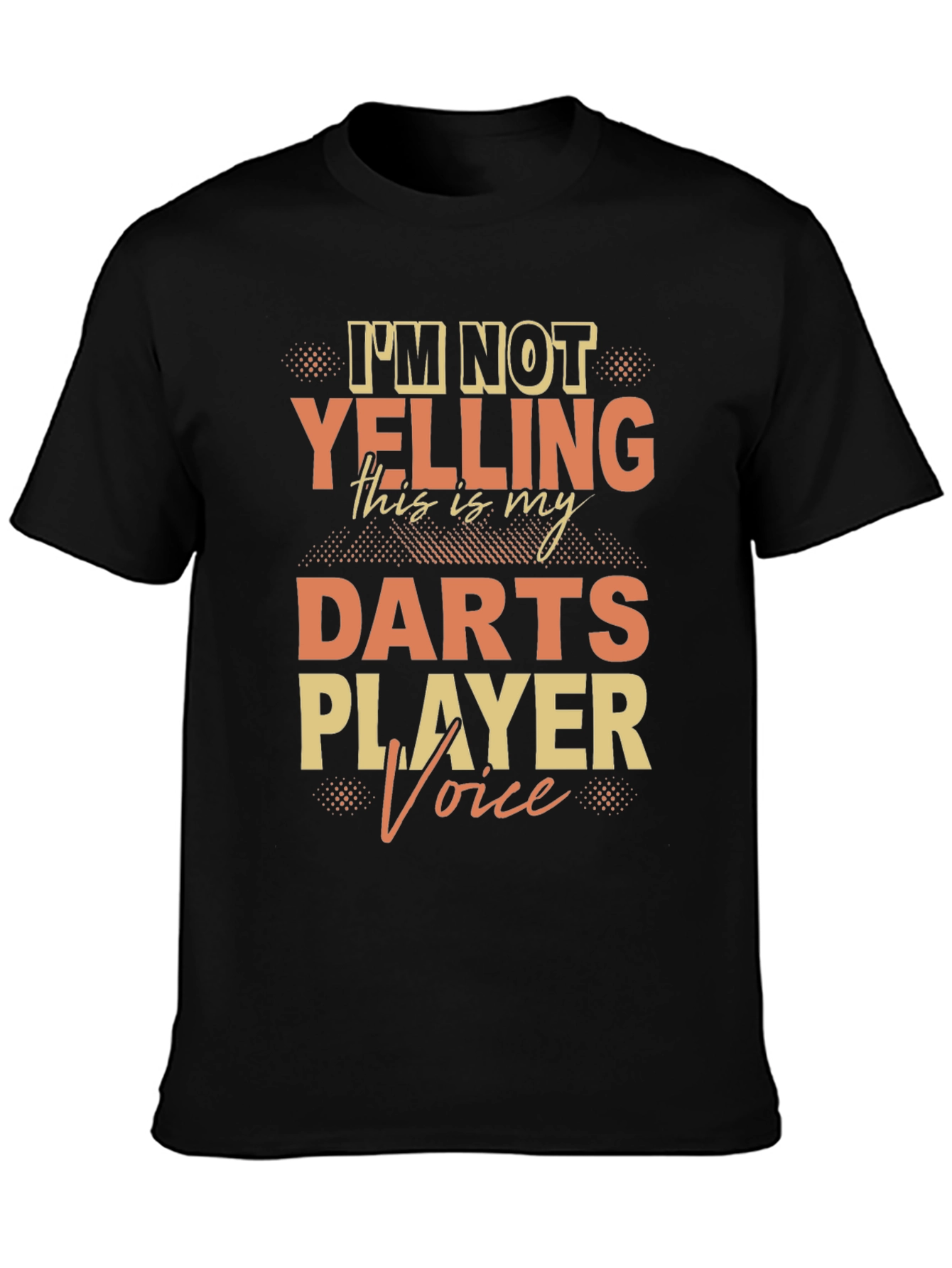 Darts Player Voice T-Shirt - Novelty Tee