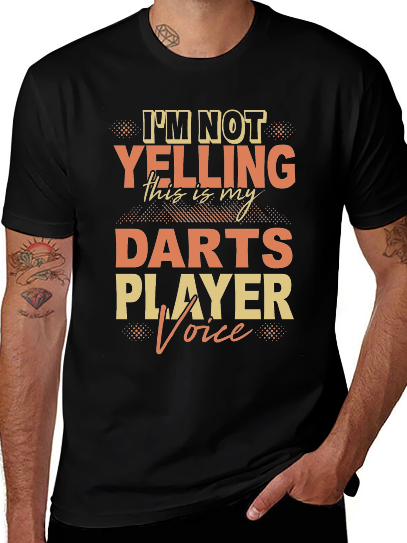 Darts Player Voice T-Shirt - Novelty Tee