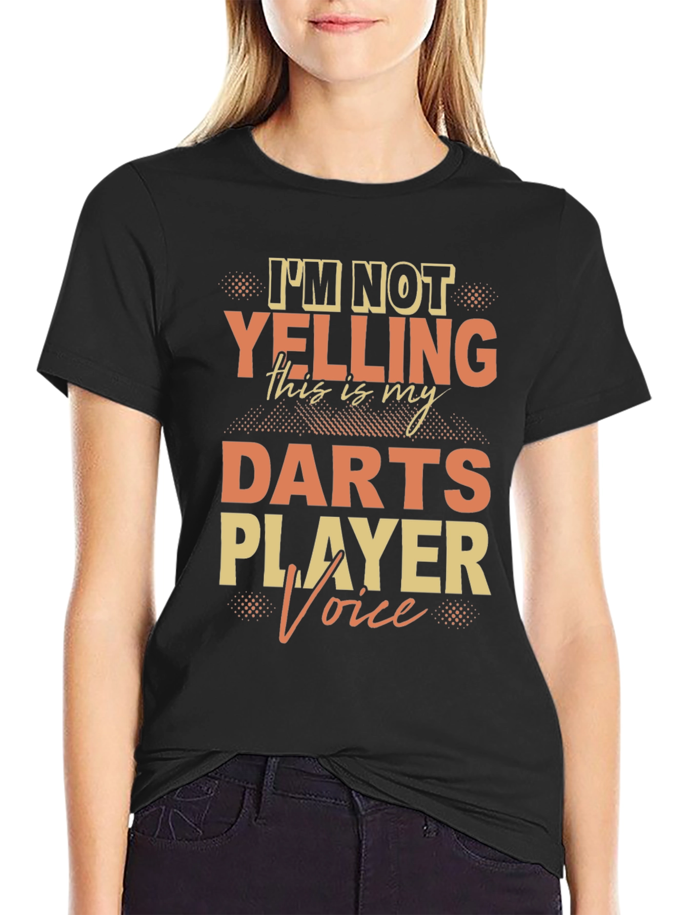 Darts Player Voice T-Shirt - Novelty Tee
