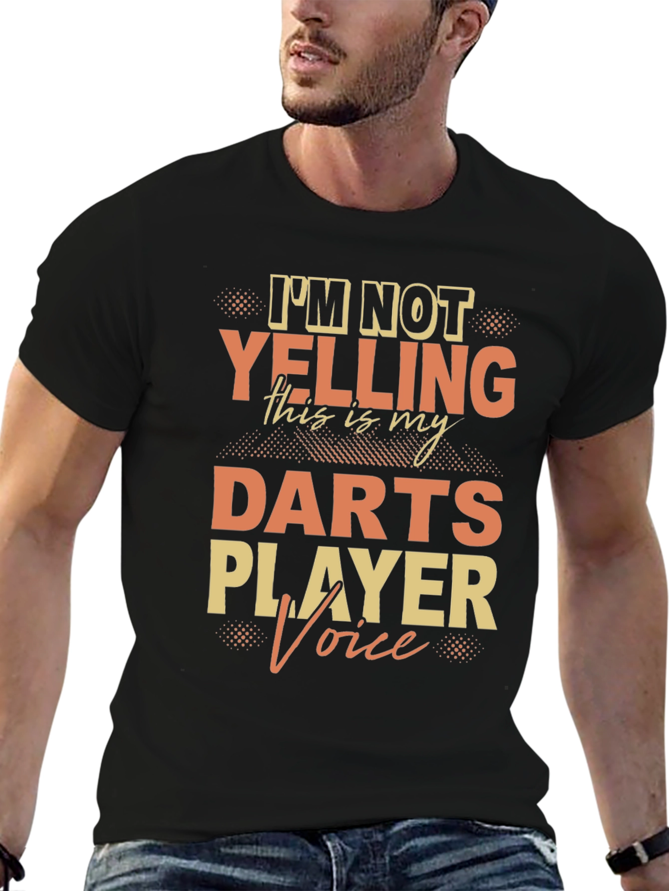 Darts Player Voice T-Shirt - Novelty Tee