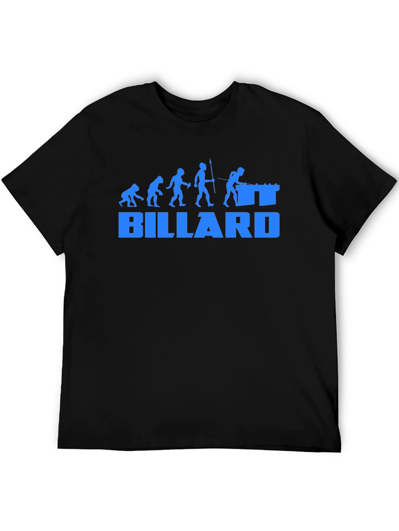 Billiard Evolution T-Shirt - Fun Geeky Tee