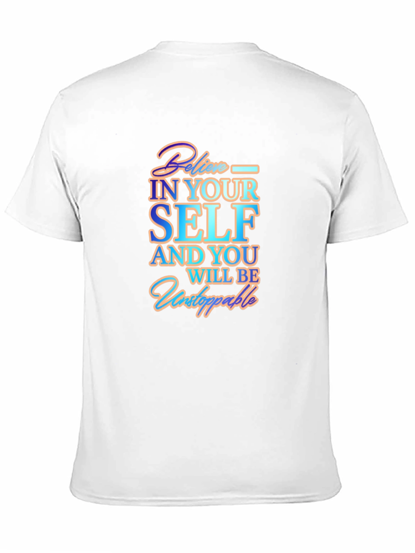 Believe in Yourself Graphic Tee - Black