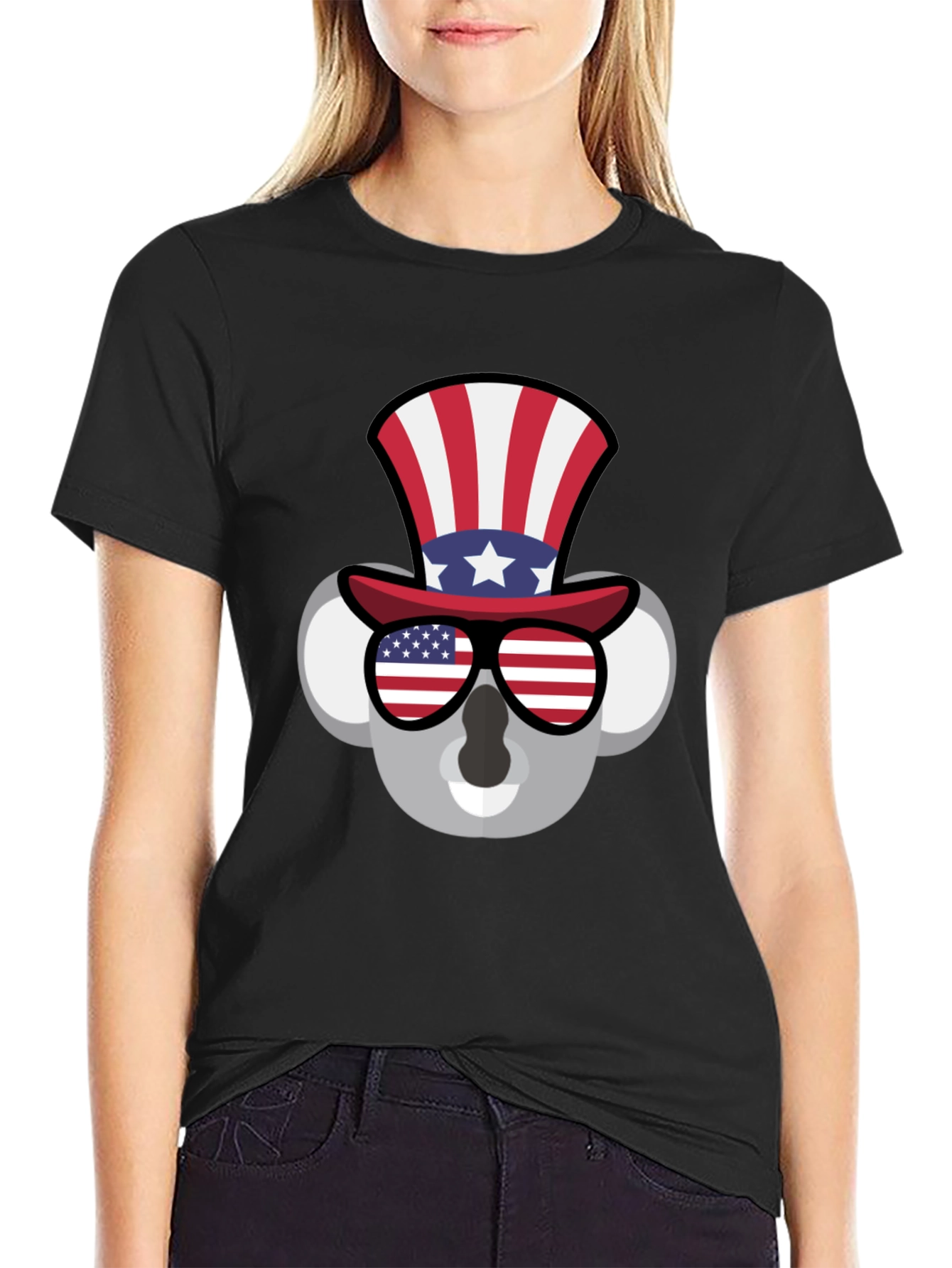 Patriotic Koala Graphic Tee