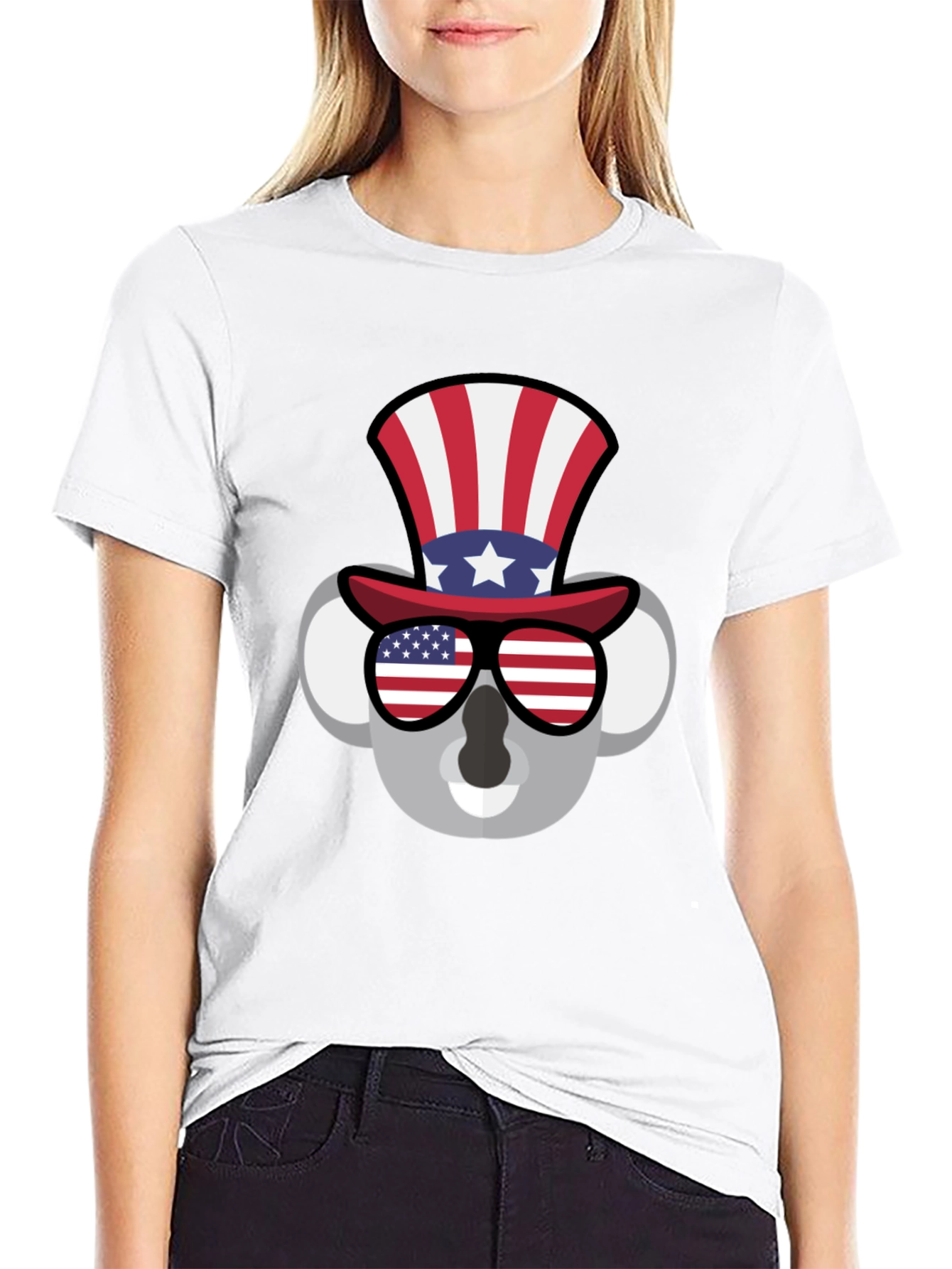 Patriotic Koala Graphic Tee