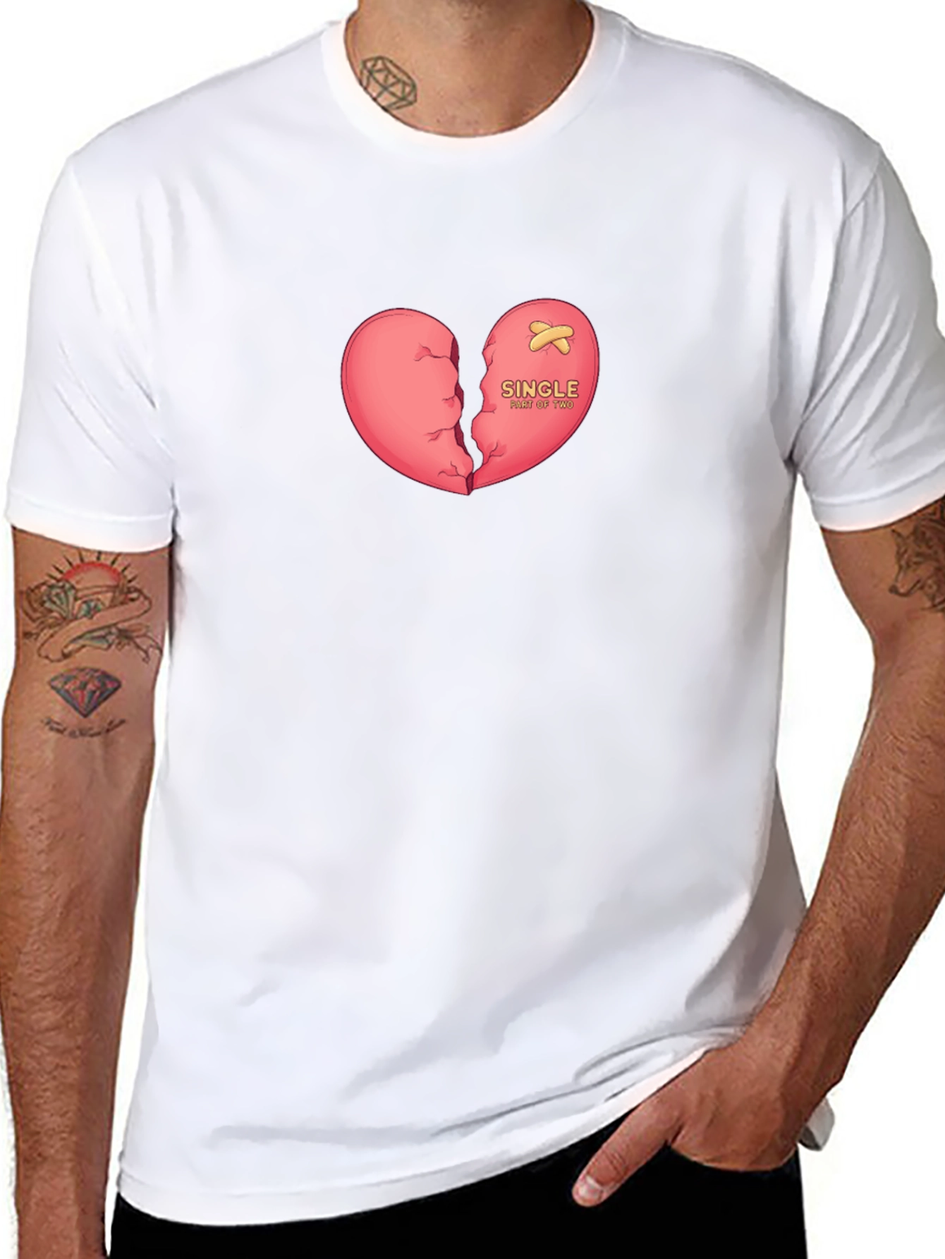 Mended Broken Heart Graphic Tee